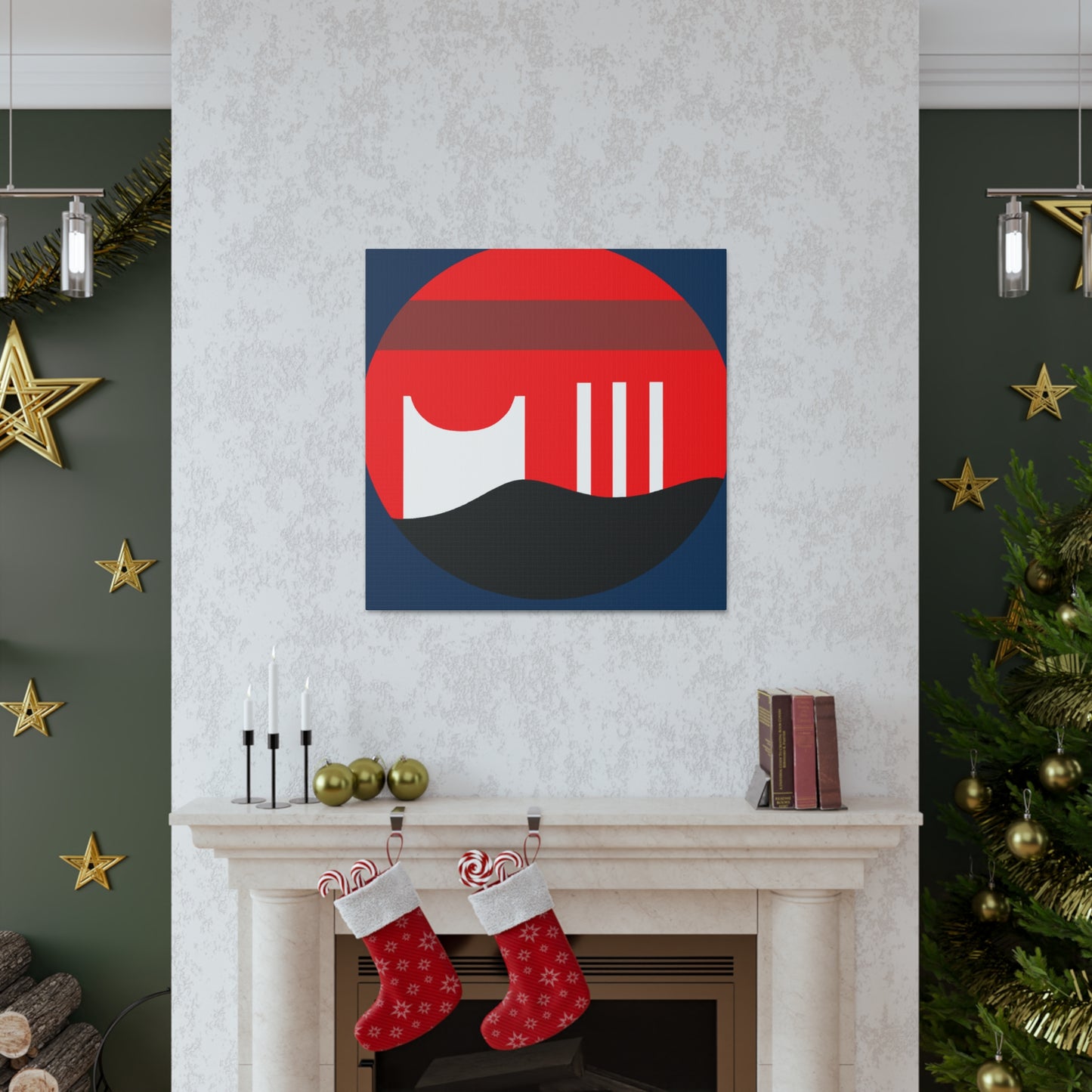 Redbetter- Midcentury Canvas