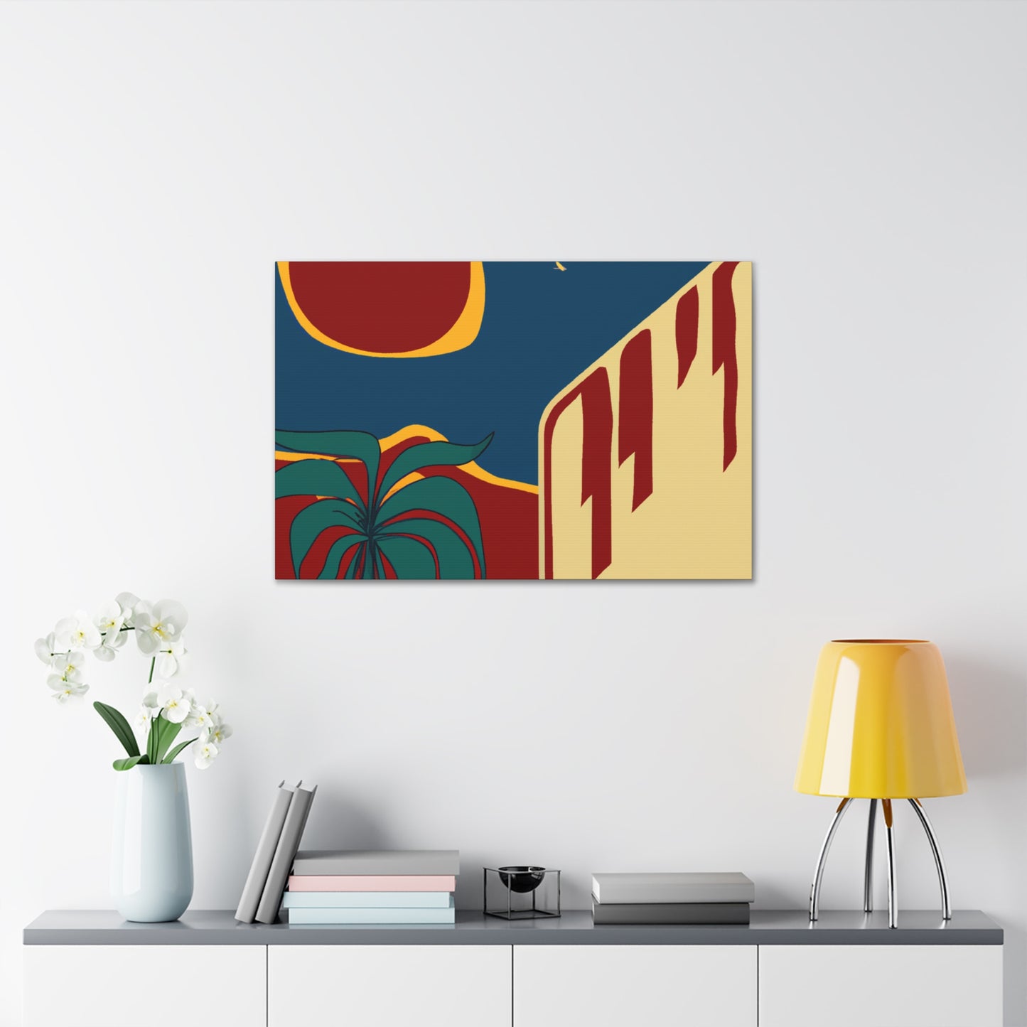 Floppy Pouncer - Midcentury Canvas