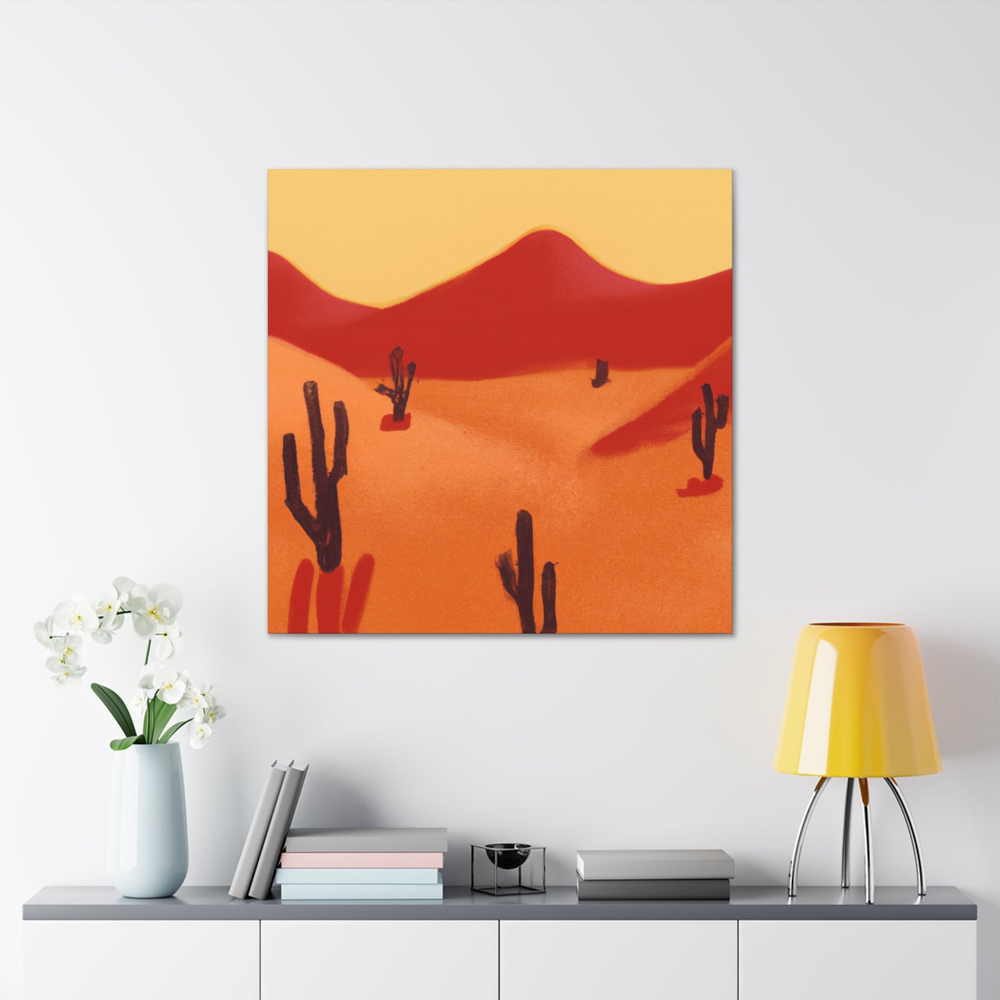 Caravan Cozy - Vintage Contemporary - Desert Canvas