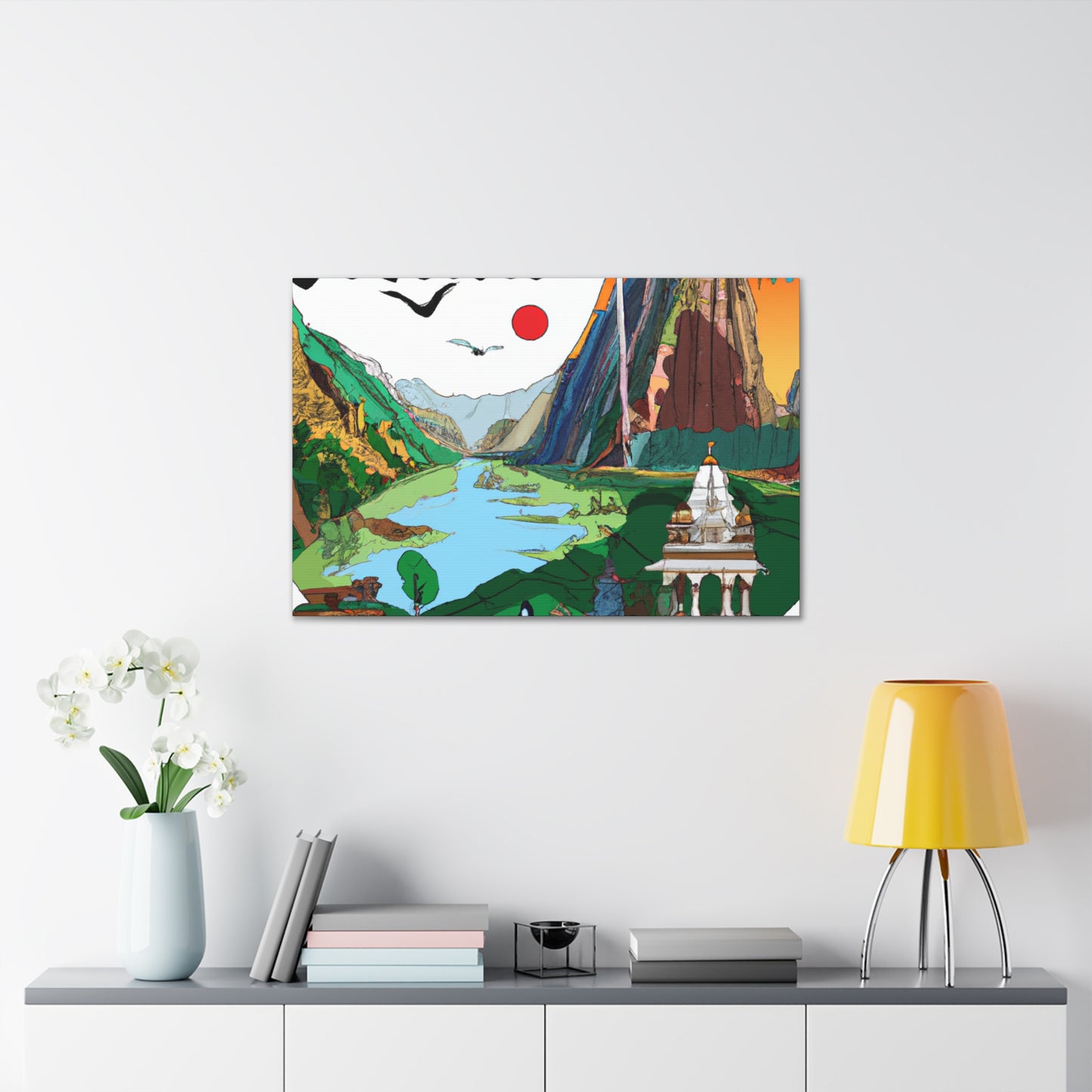 Majestic India - Destination India - Canvas