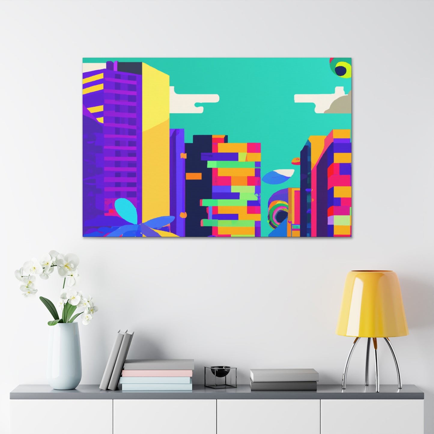 Yacuruna-South America - Canvas