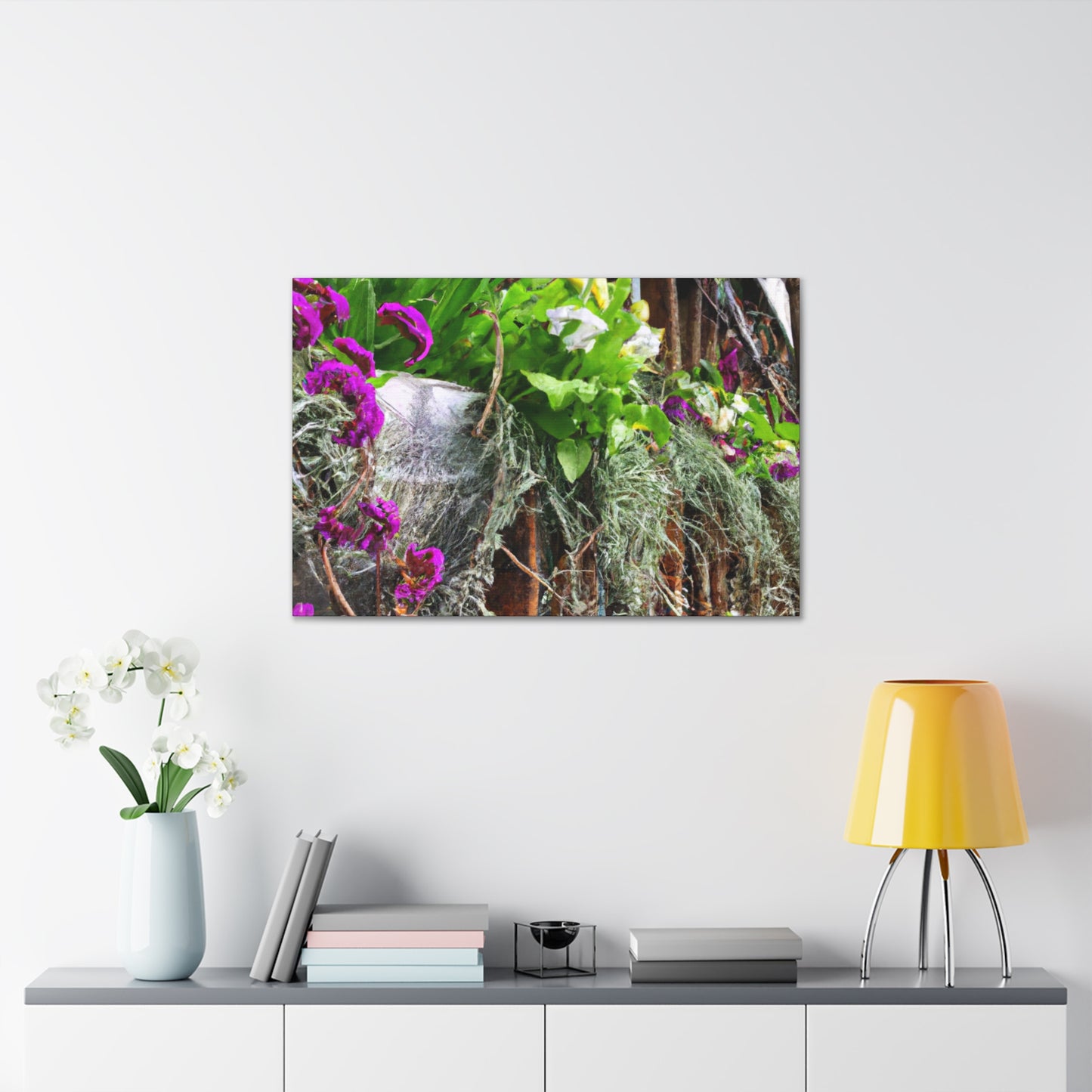 "Garden of Abundance" - Floral Canvas