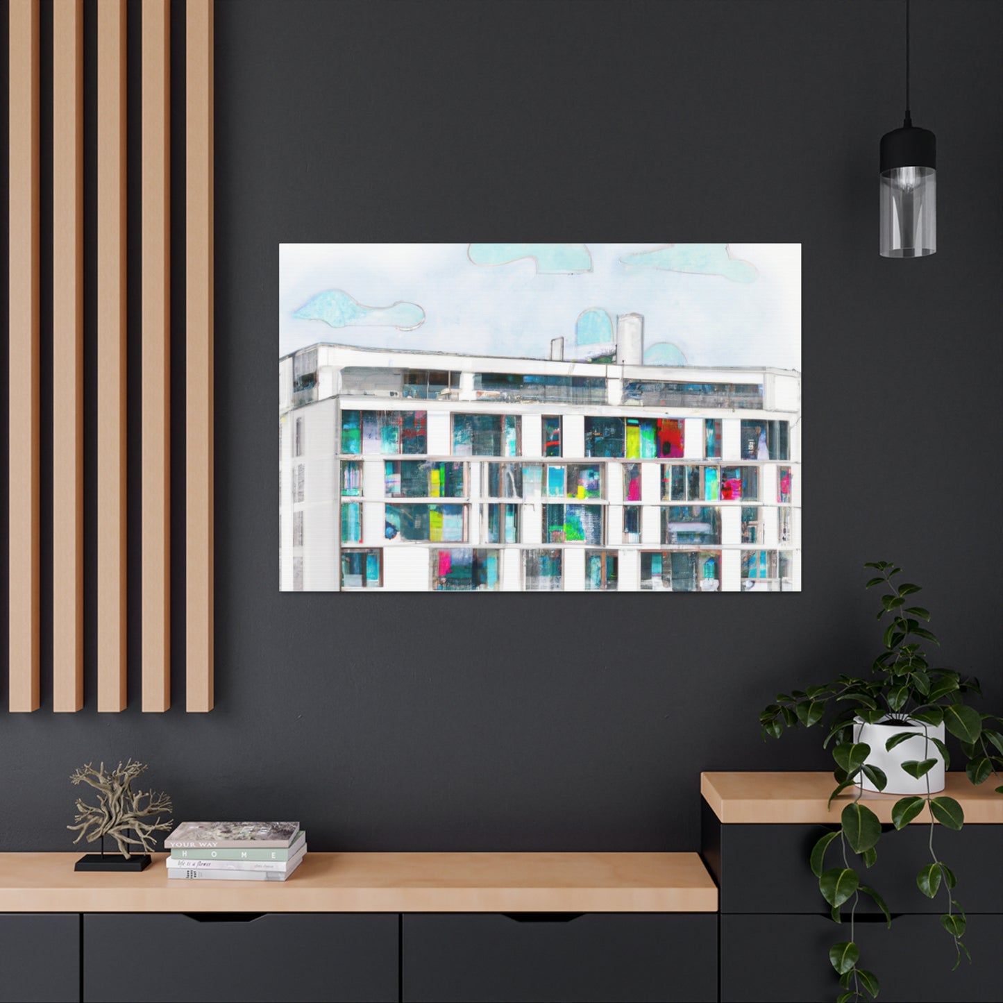 Edifice da Vinci - Architectural Canvas