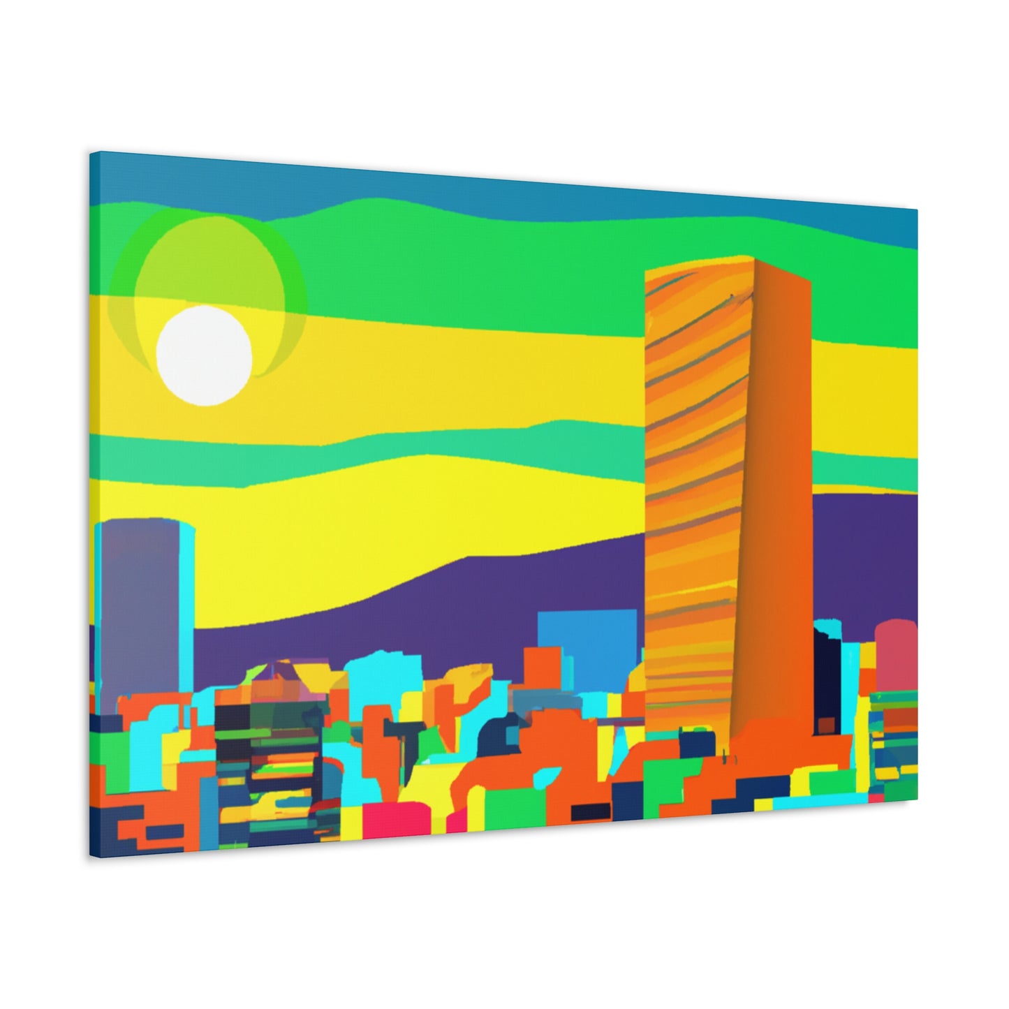 César Martínez - South America - Canvas