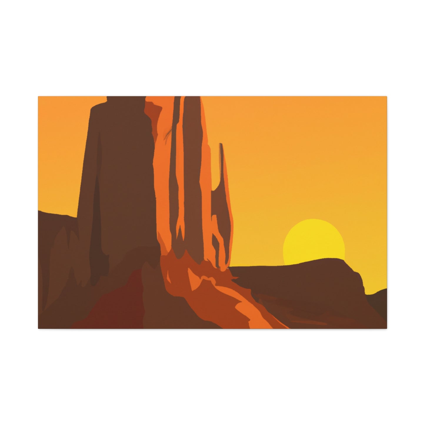 Sandscape - Landscape - Canvas - Desert