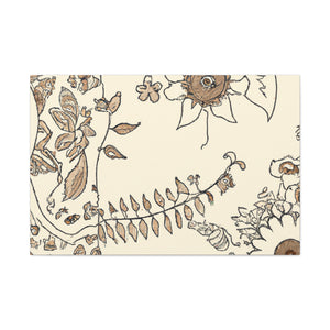 Blossomway - Floral - Canvas