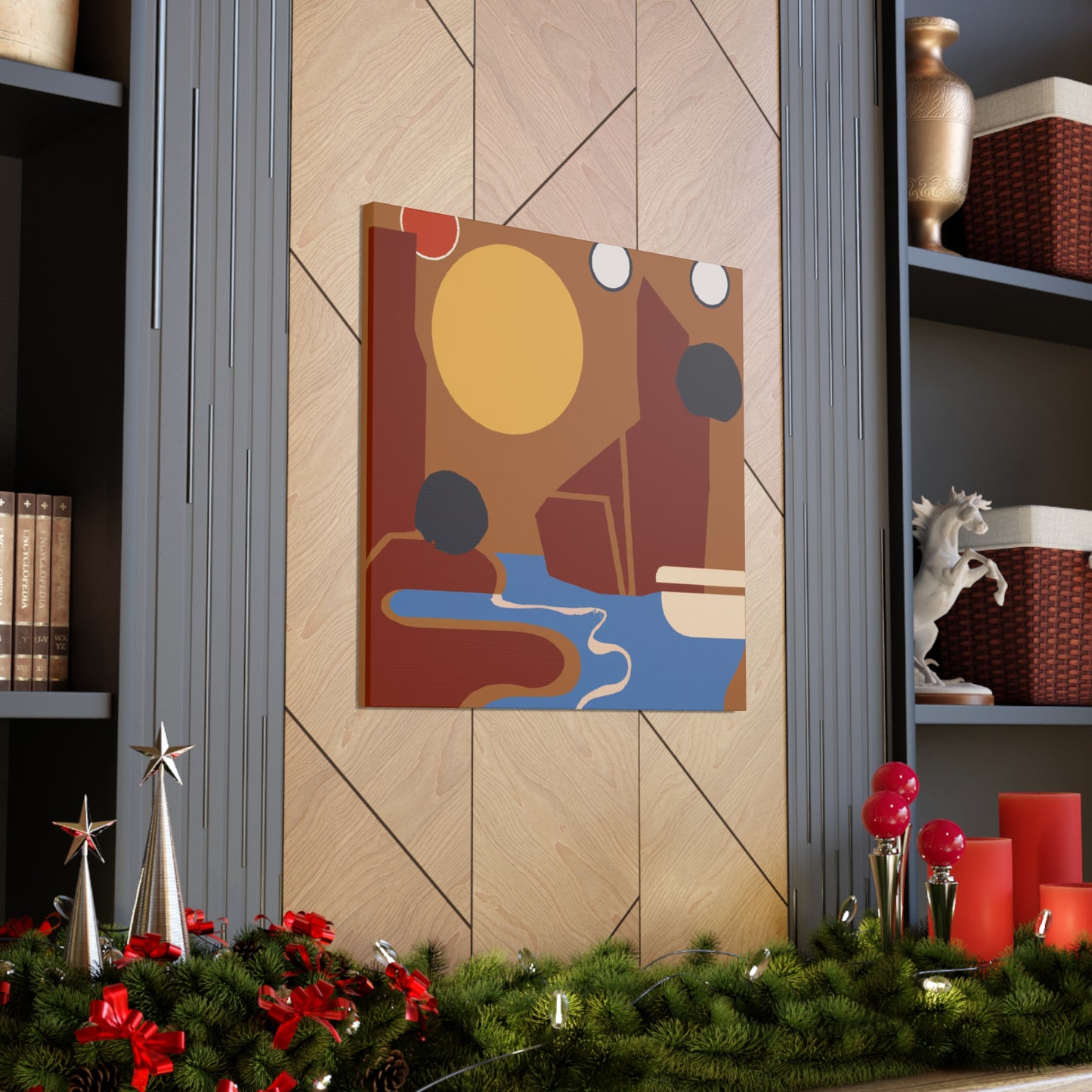 Private Time - Midcentury Canvas