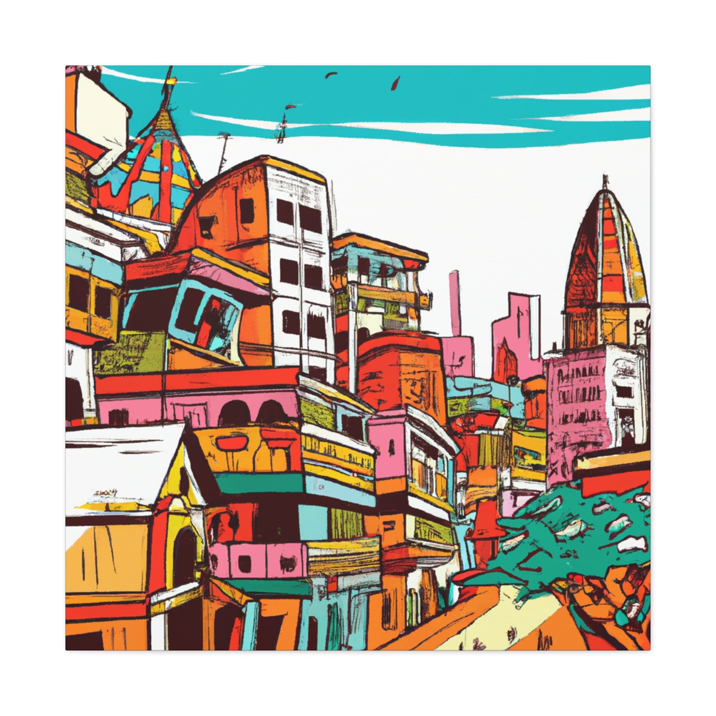 Dazzling Palaces of Rajasthan - Destination India - Canvas