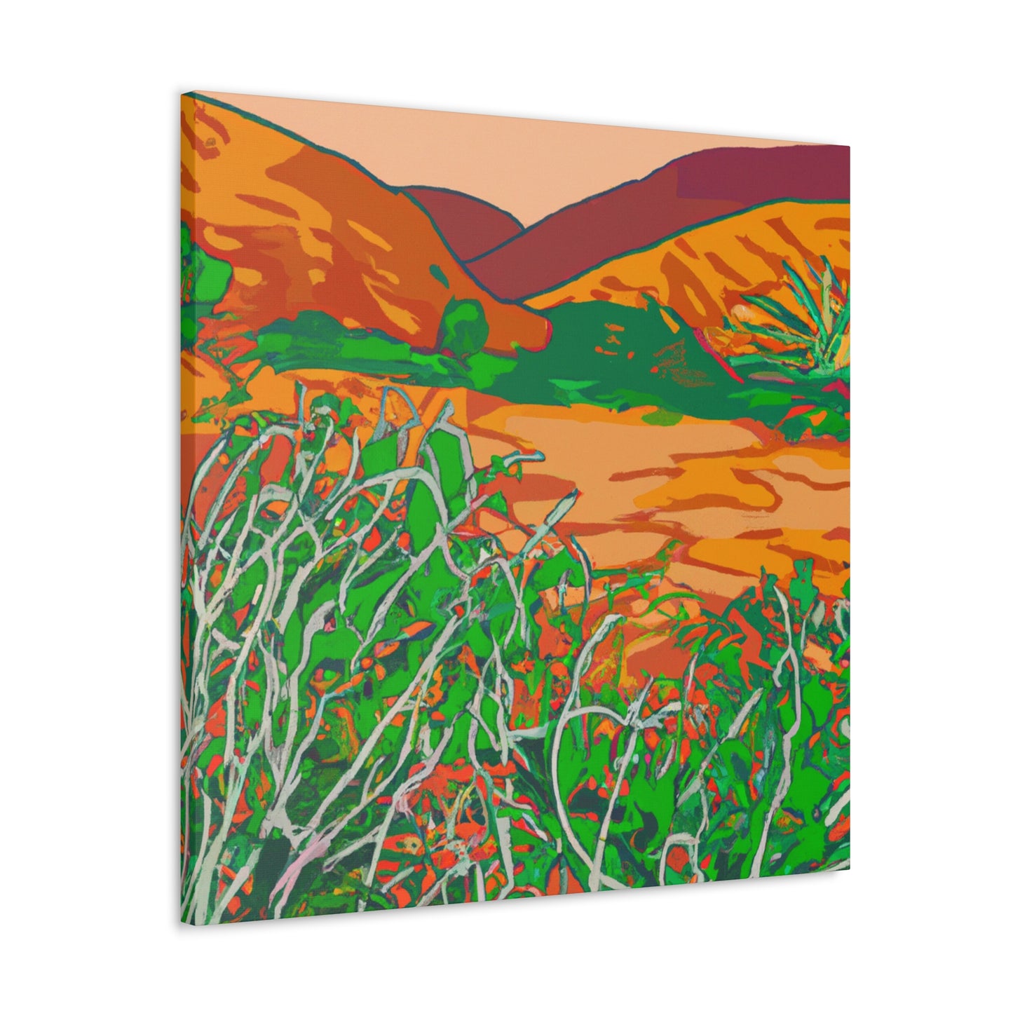 Sandy Dunes-Landscape - Canvas - Desert