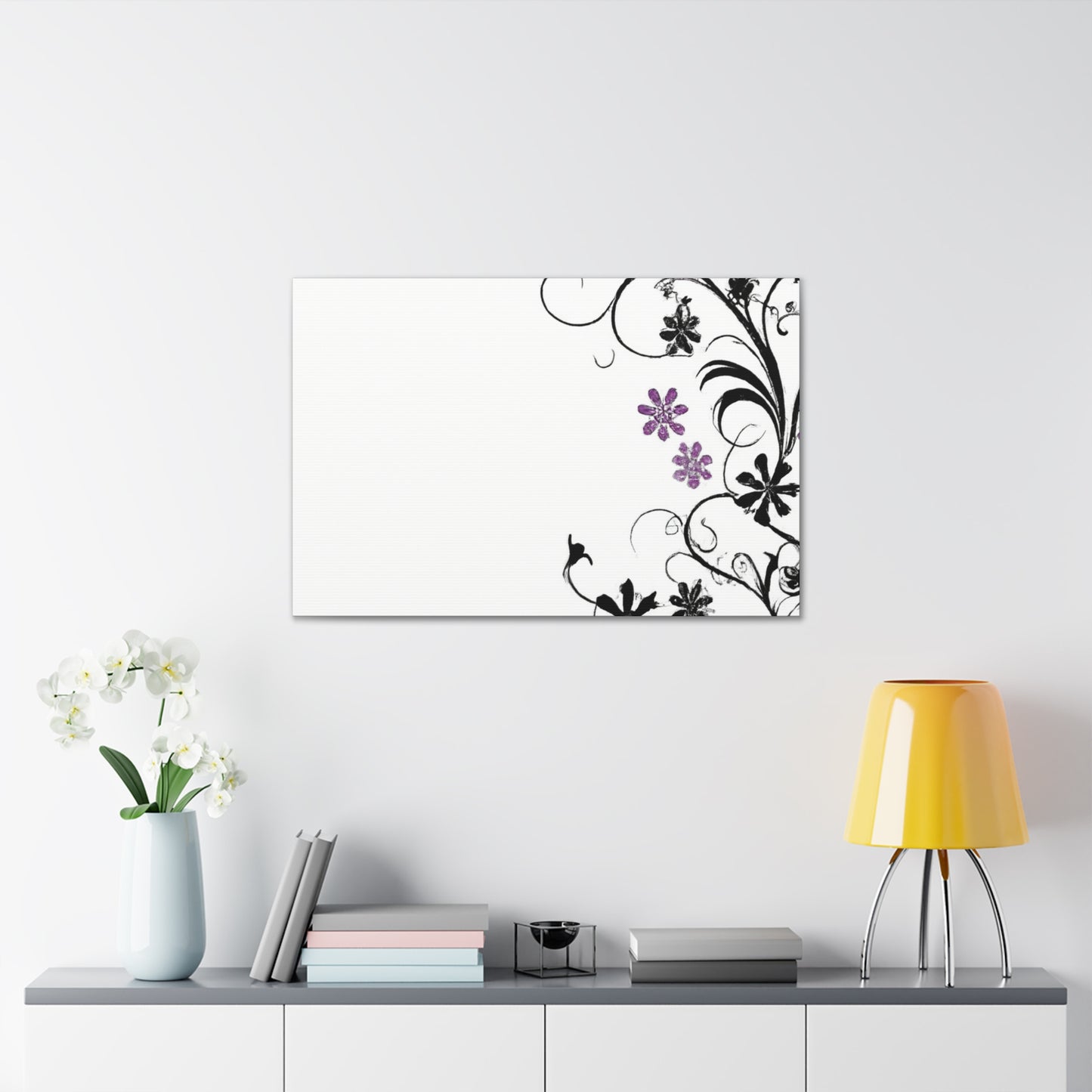 Petunia Patch - Floral - Canvas