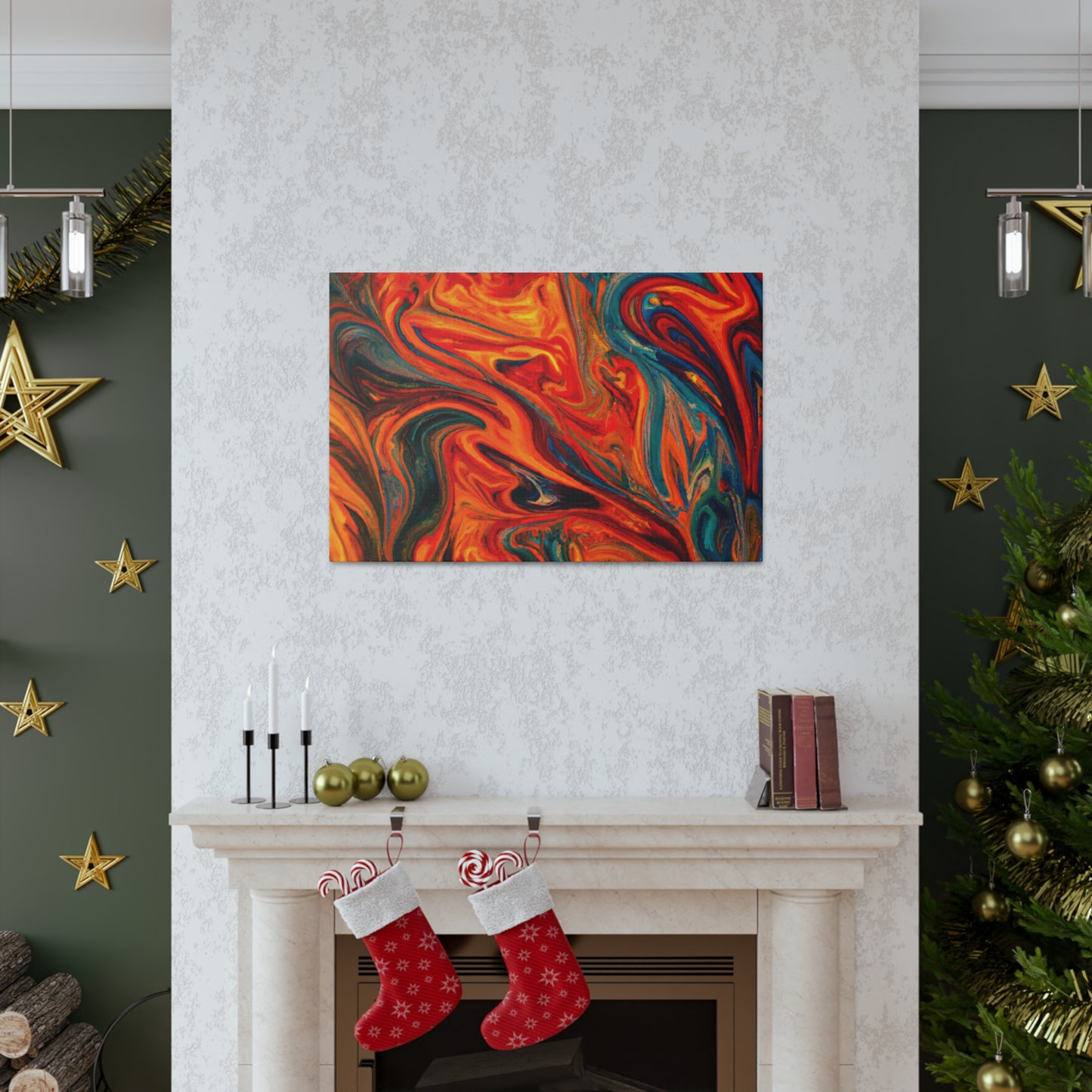 Johannes Fireflow - Canvas - Abstract