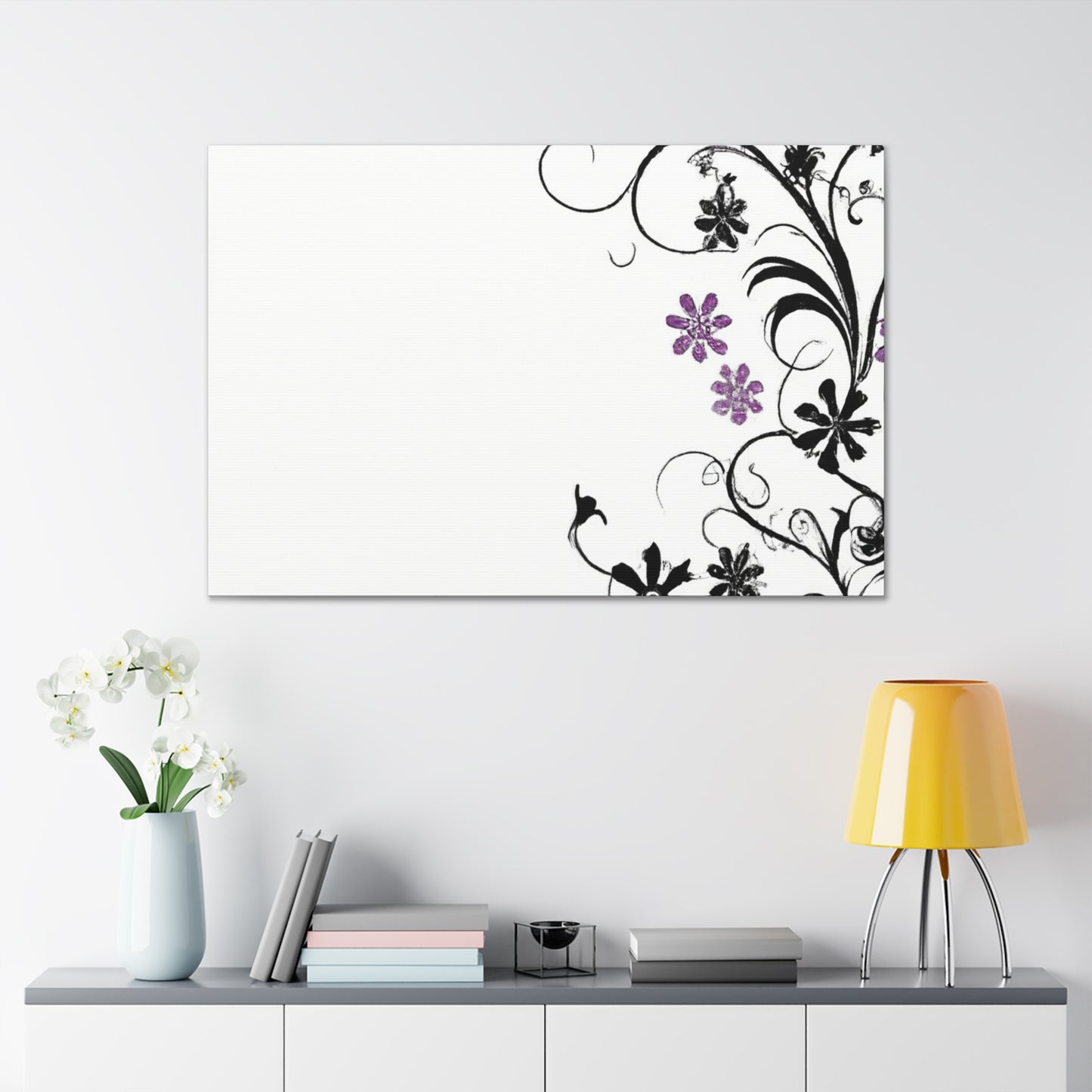 Petunia Patch - Floral - Canvas