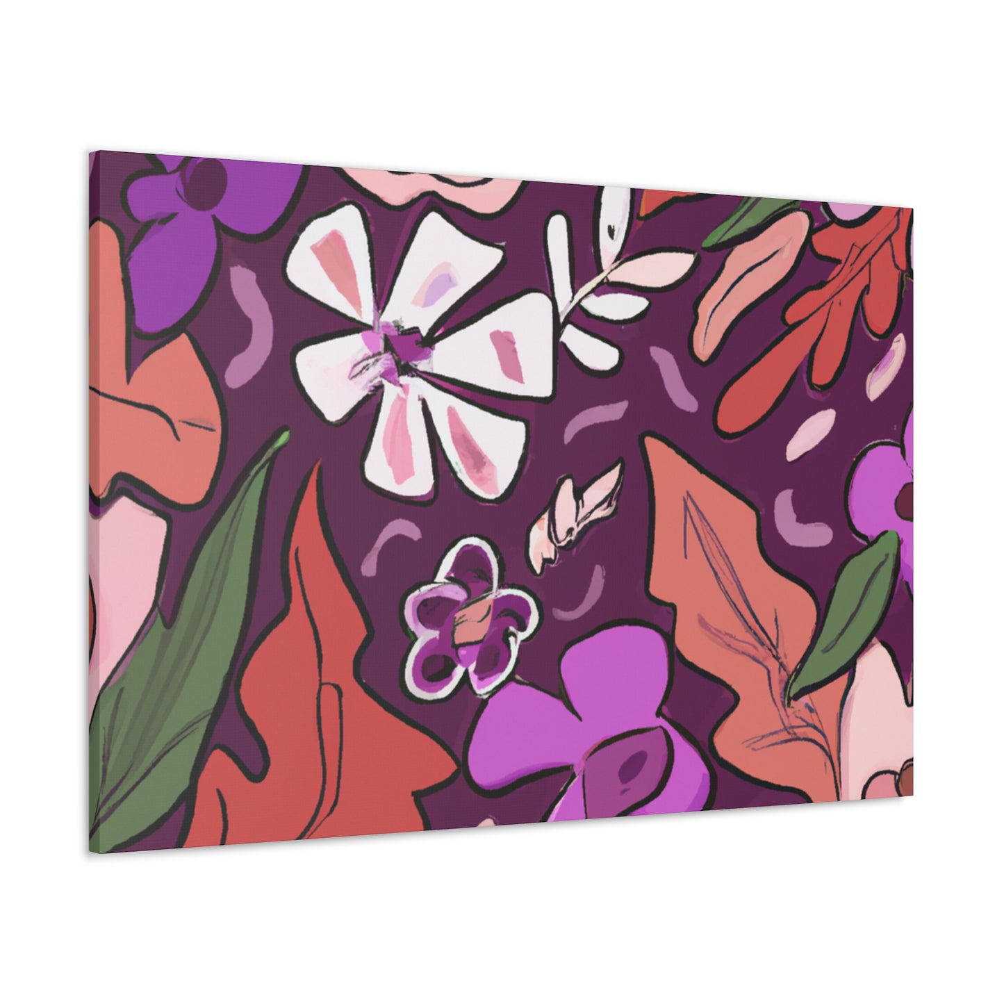 Blissful Bloom - Floral - Canvas