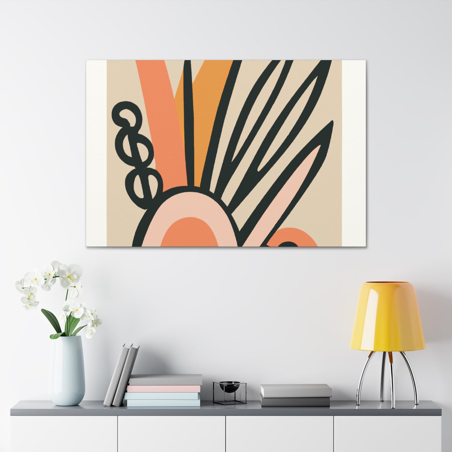 Peregrine Duckling. - Midcentury Canvas