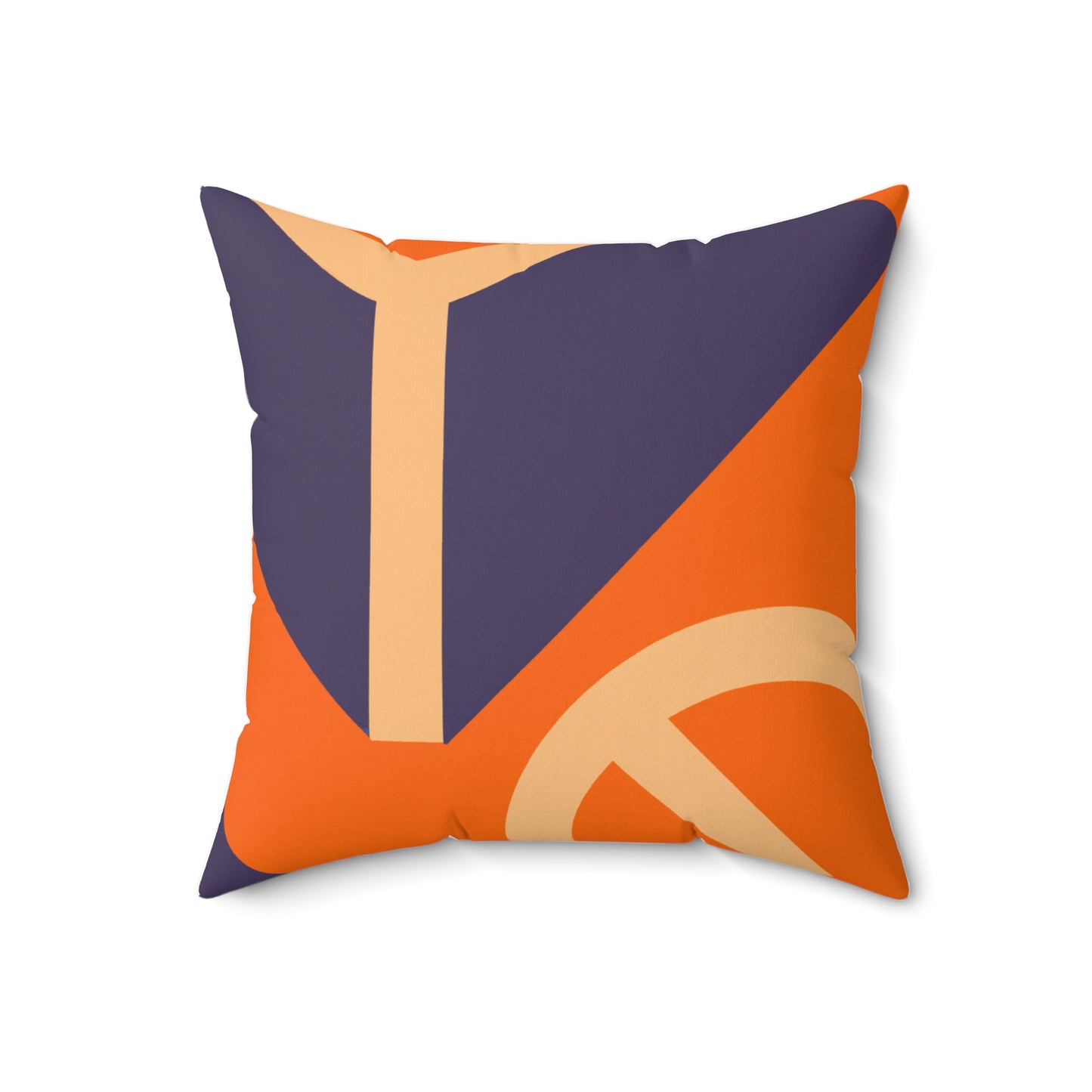 Spun Polyester Square Pillow