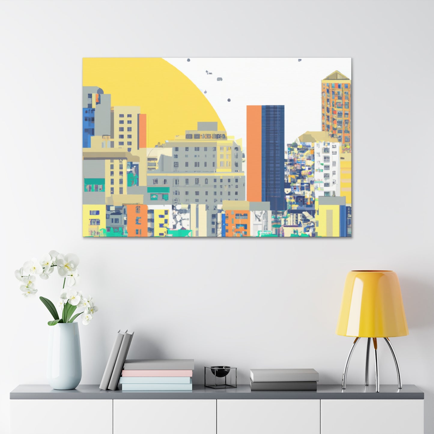 Llama's Paradise - South America - Canvas