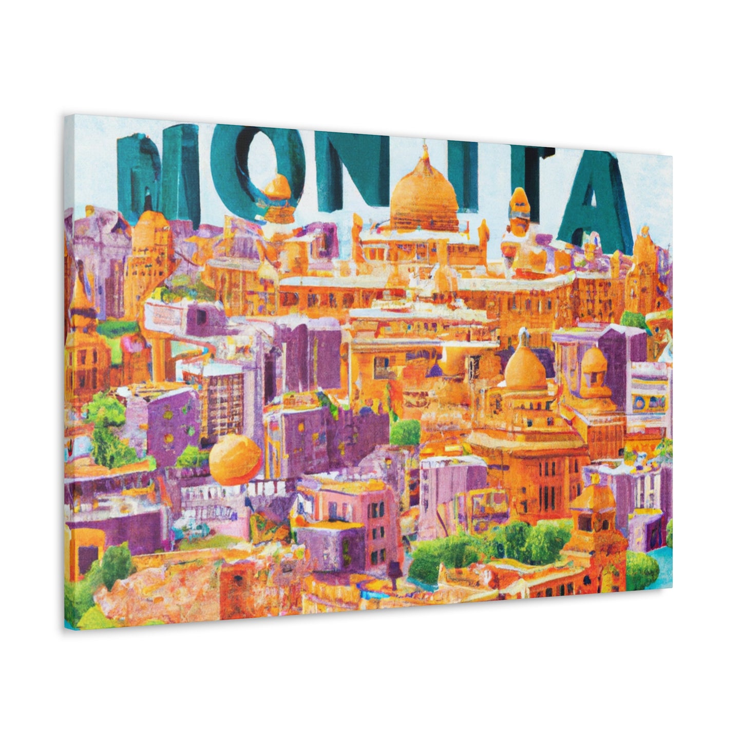 Mahatma Gandhi - Destination India - Canvas
