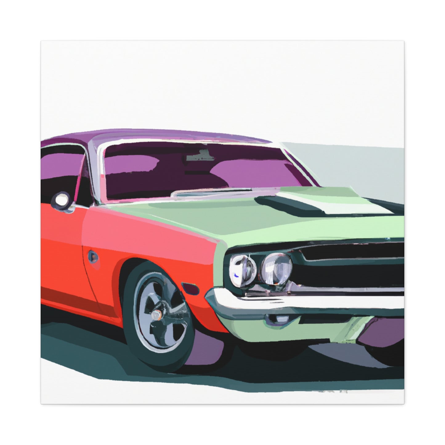Grinder Gear - Automobile - Canvas