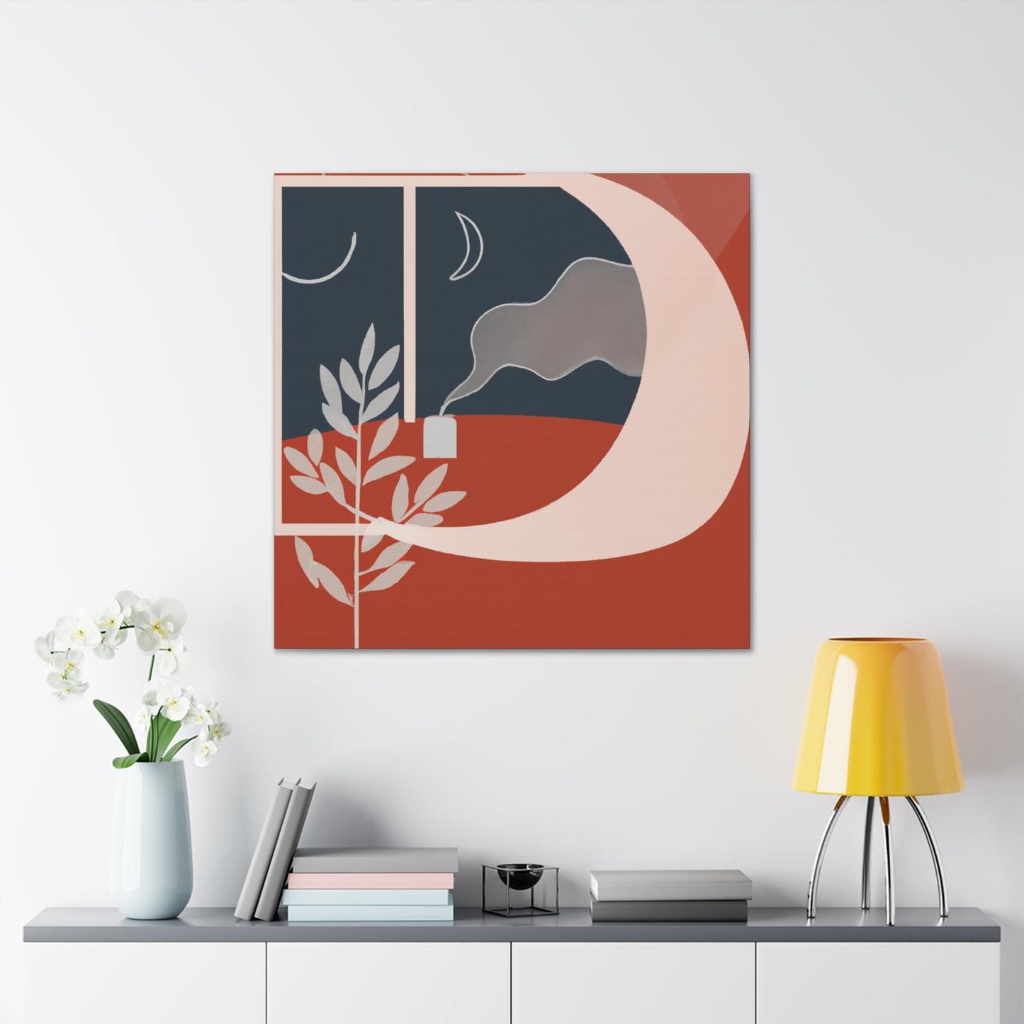 Expanse- Midcentury - Canvas