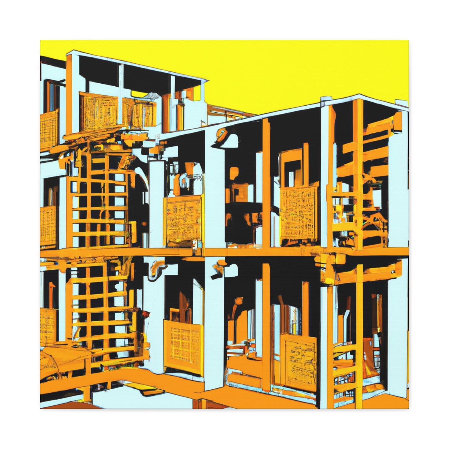 Archibalda Santerra - Canvas - Architectural