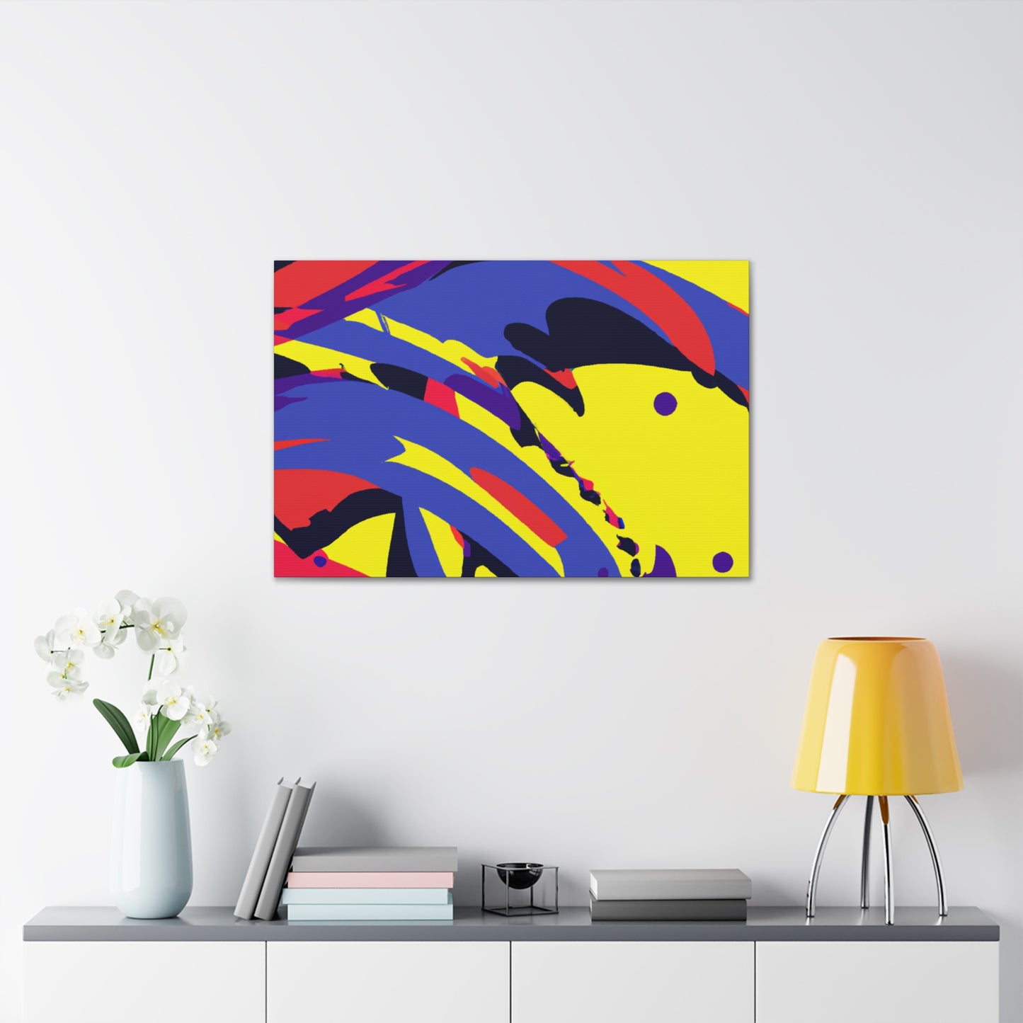 Lime Eden - Abstract - Canvas