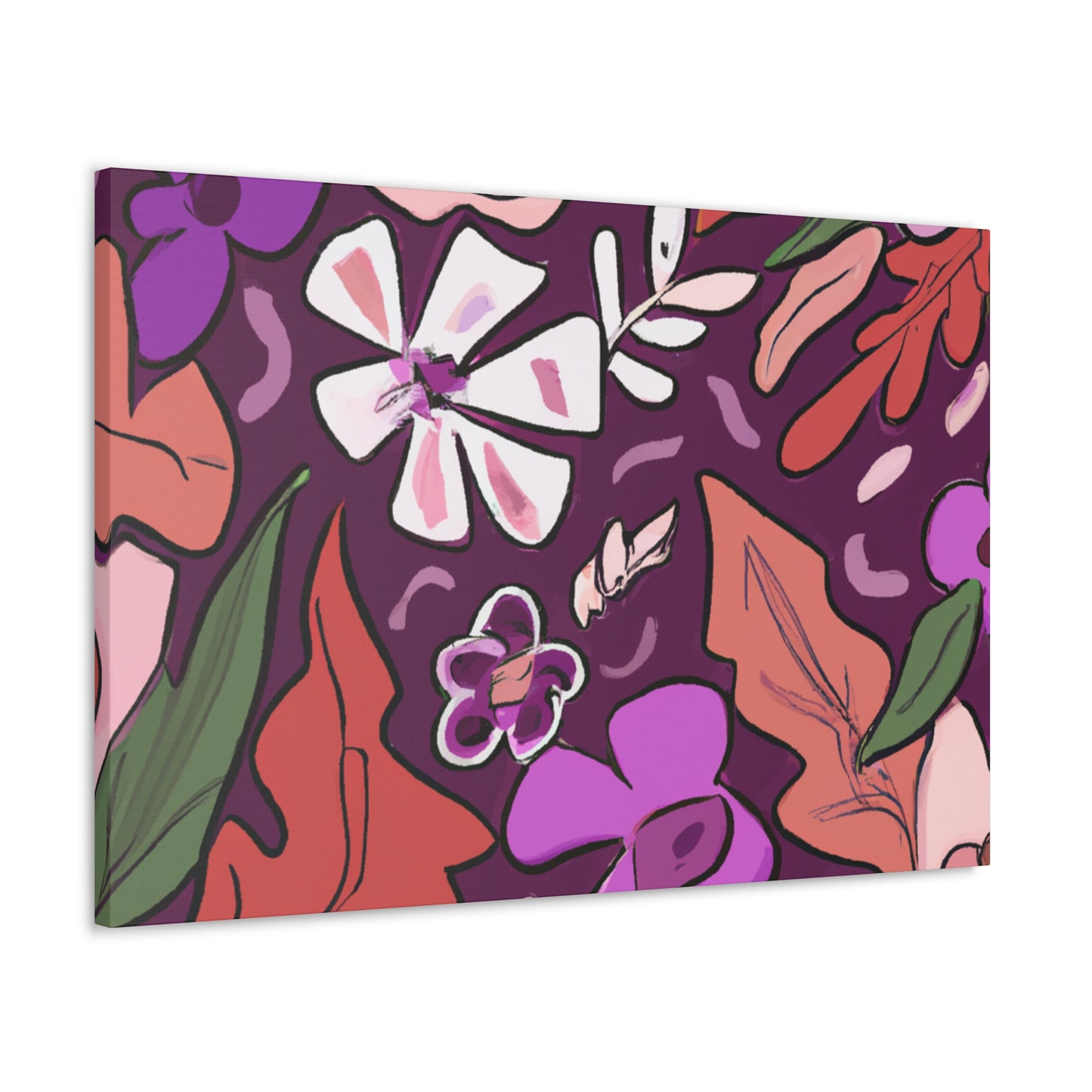 Blissful Bloom - Floral - Canvas