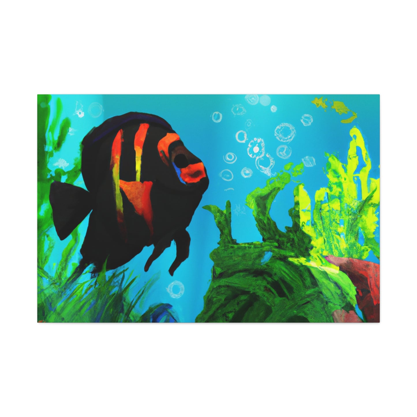 "Crest of the Deep Blue" - Underwater Canvas