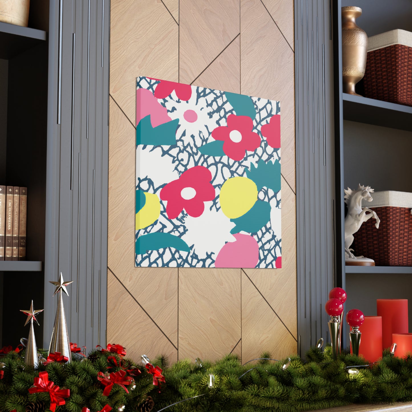 Petalfall - Floral Canvas