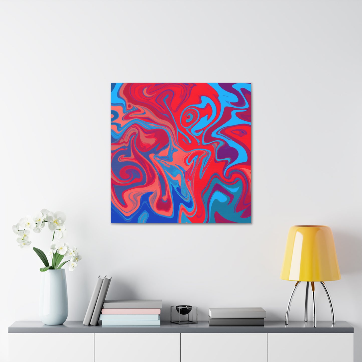 Luminous Liquid - Abstract - Canvas
