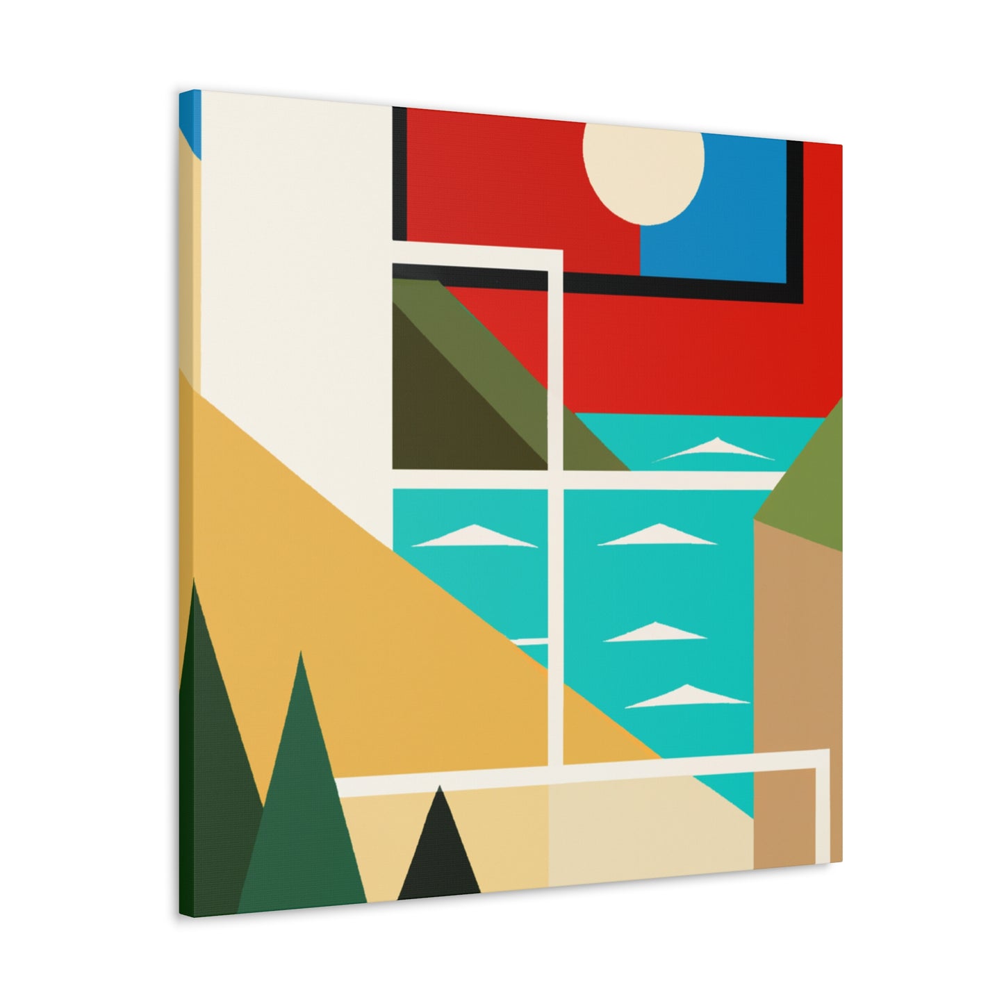 Fleece Flapper - Midcentury Canvas