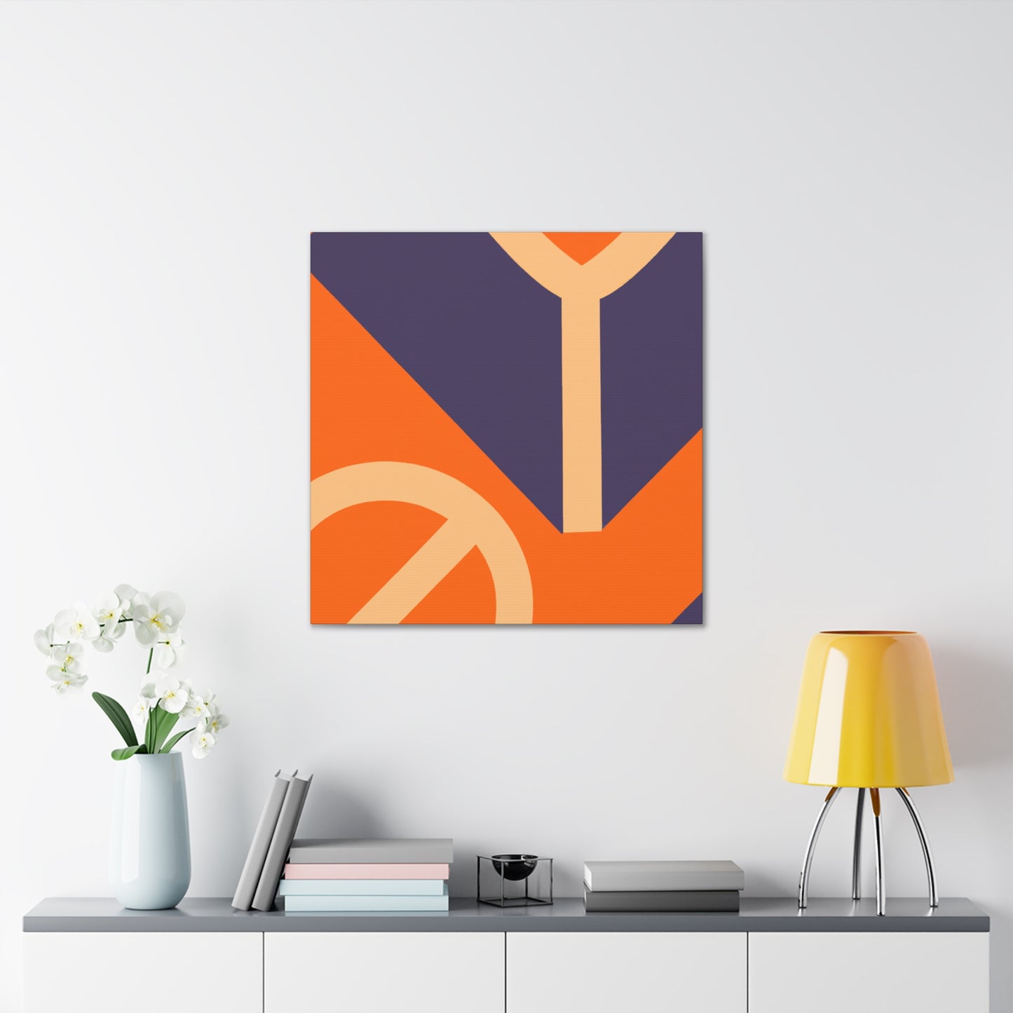 "Memorabilia Melody - Midcentury" - Canvas