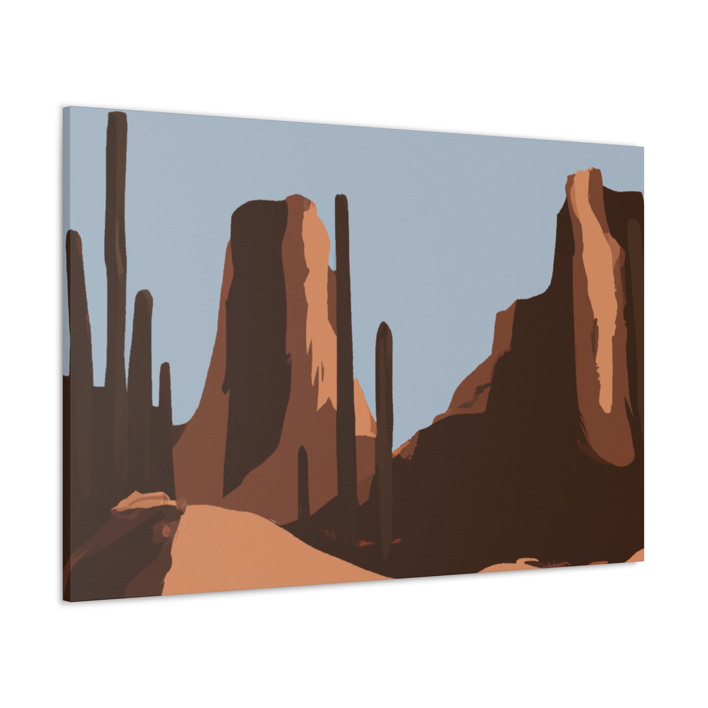 Prickly Oasis - Landscape - Canvas