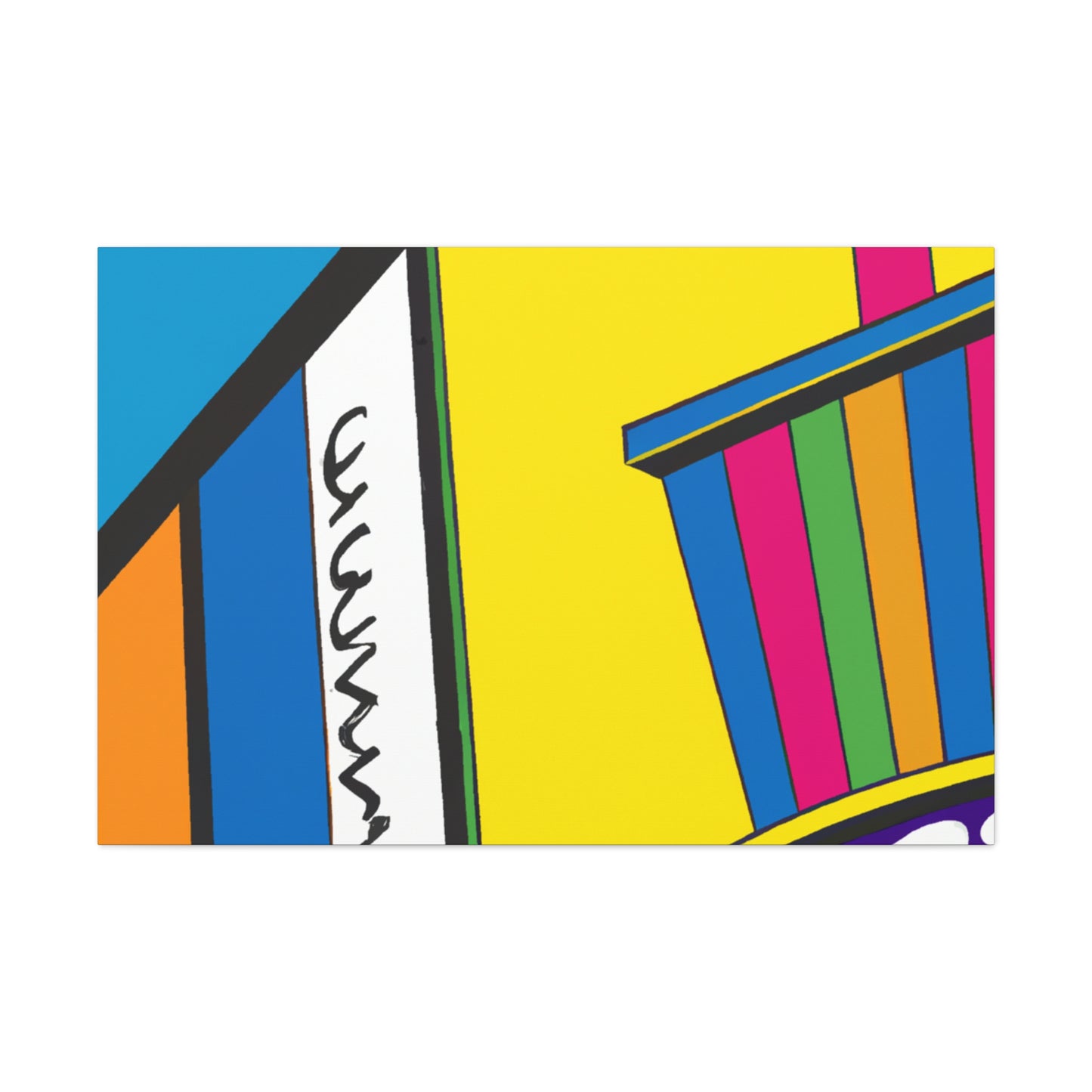 'The Jukebox Hop' - Canvas - Pop Art