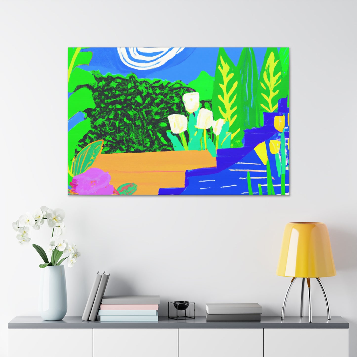 Garden Paradise - Landscape - Canvas