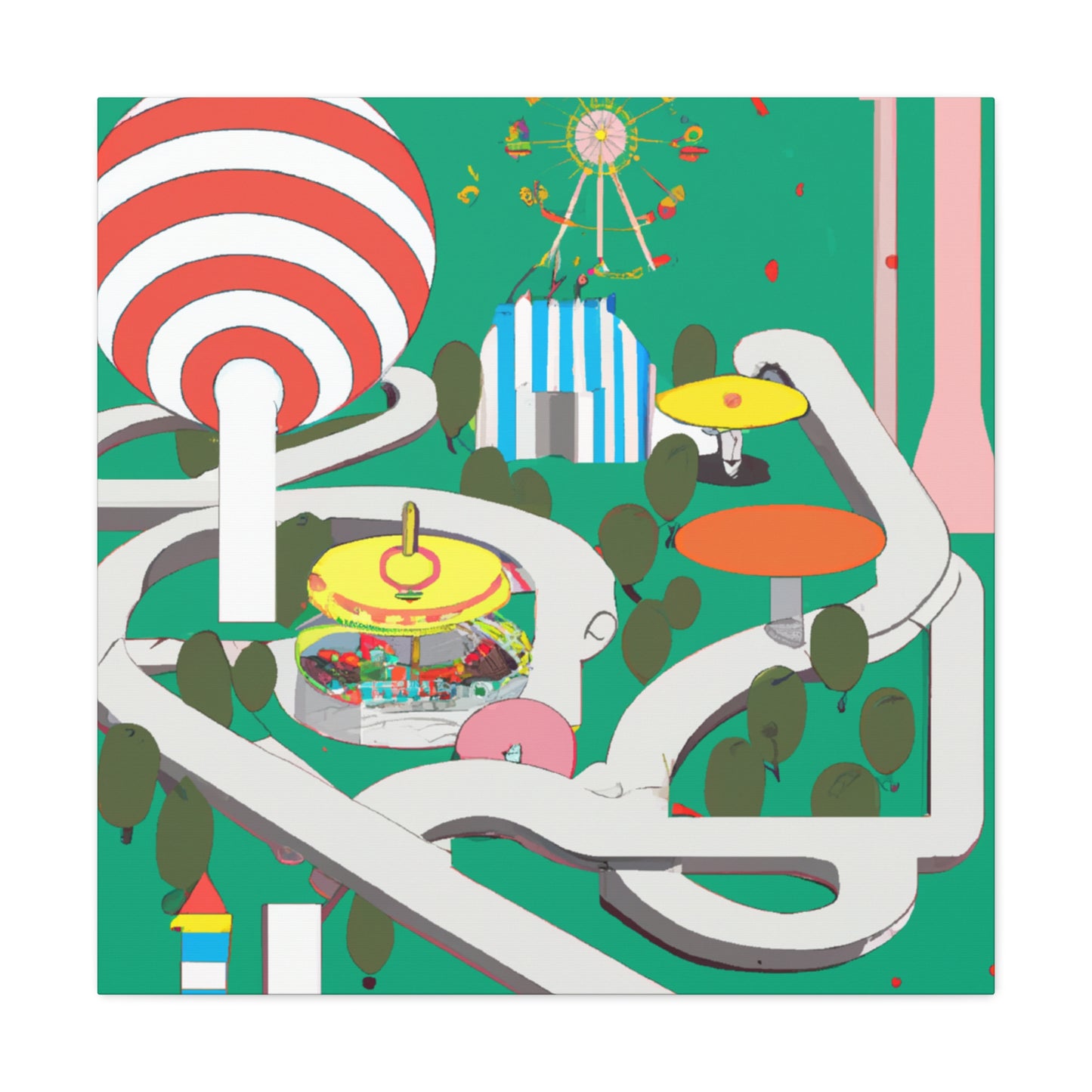 Dreamlandia - Amusement - Canvas