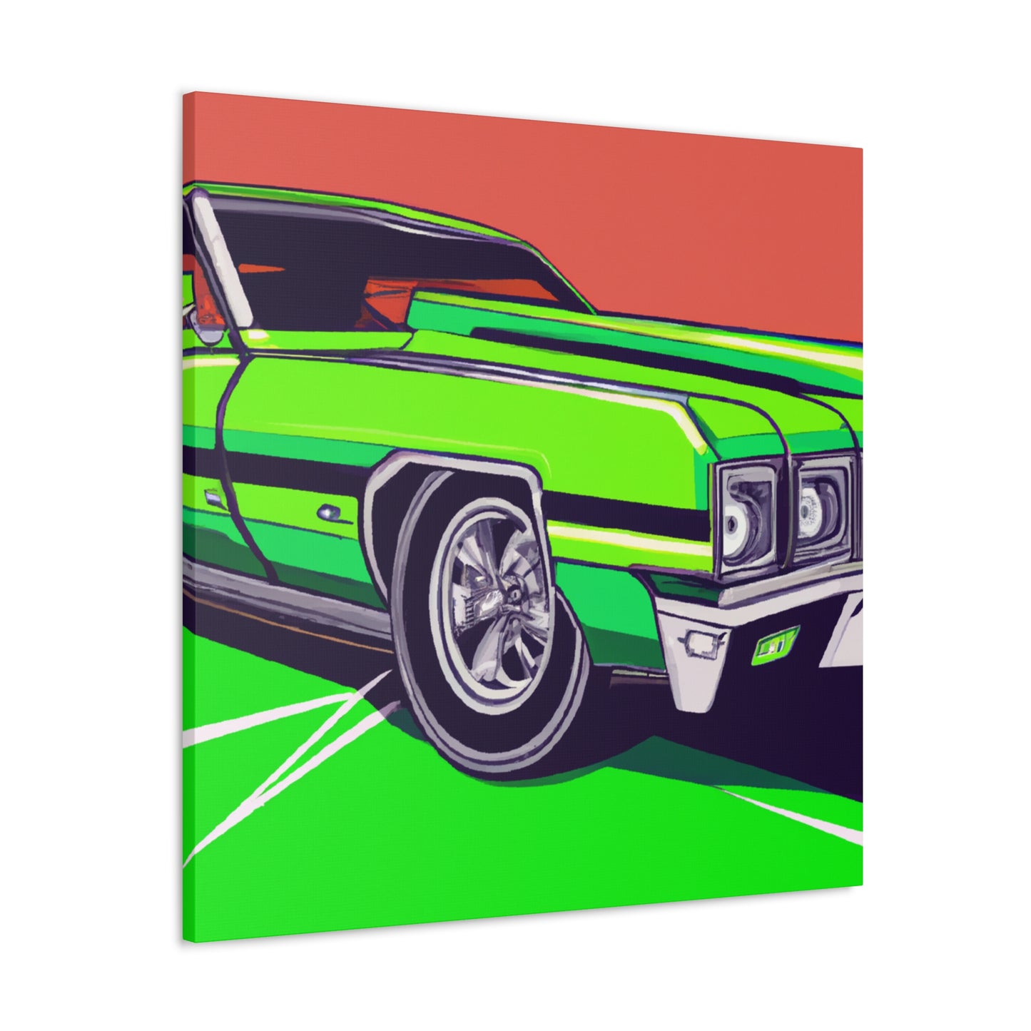 The Spitfire - Automobile - Canvas