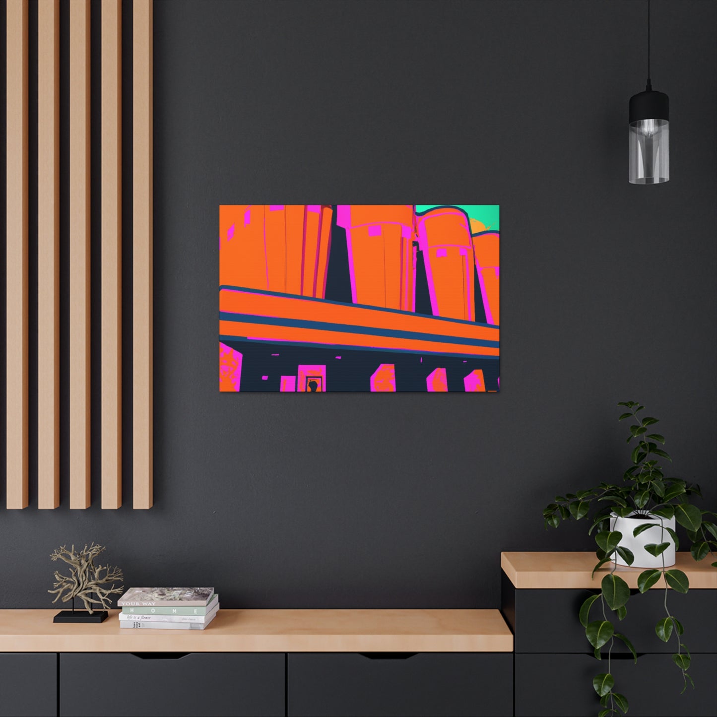 Fantasia's Orange Fifties! - Canvas - Pop Art
