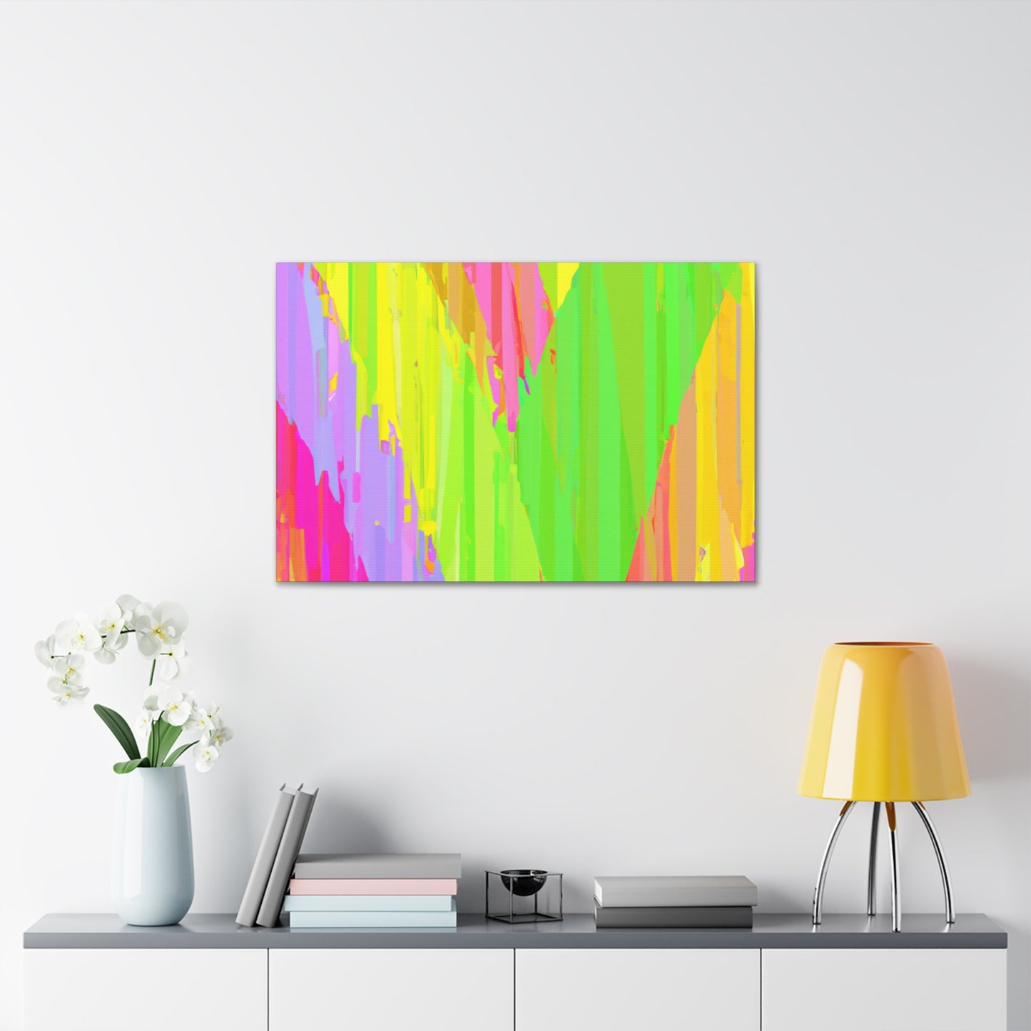 V Rift - Abstract - Canvas