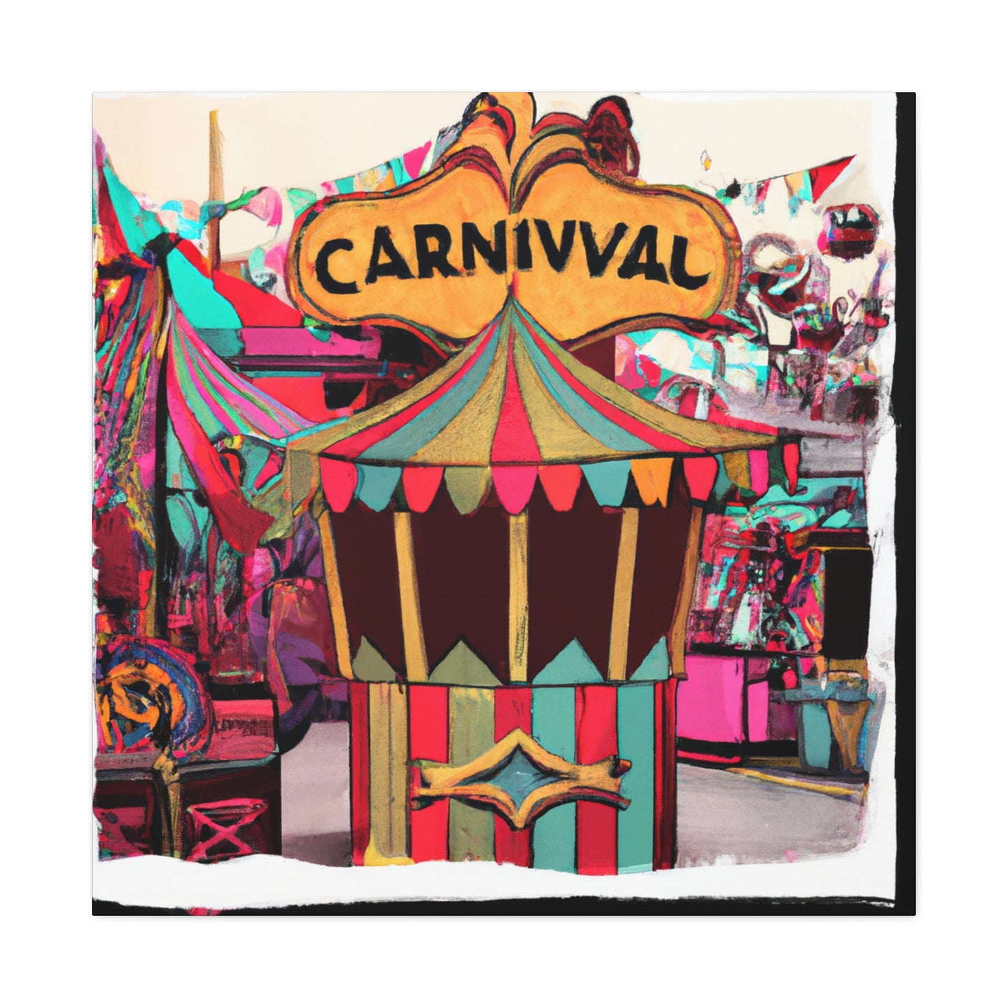 Candy Kingdom - Amusement - Canvas