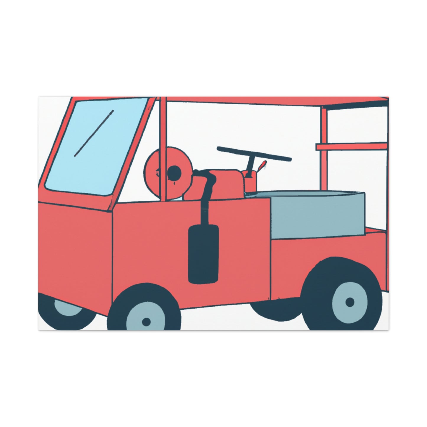 Art of Cart - Minimalism - Canvas