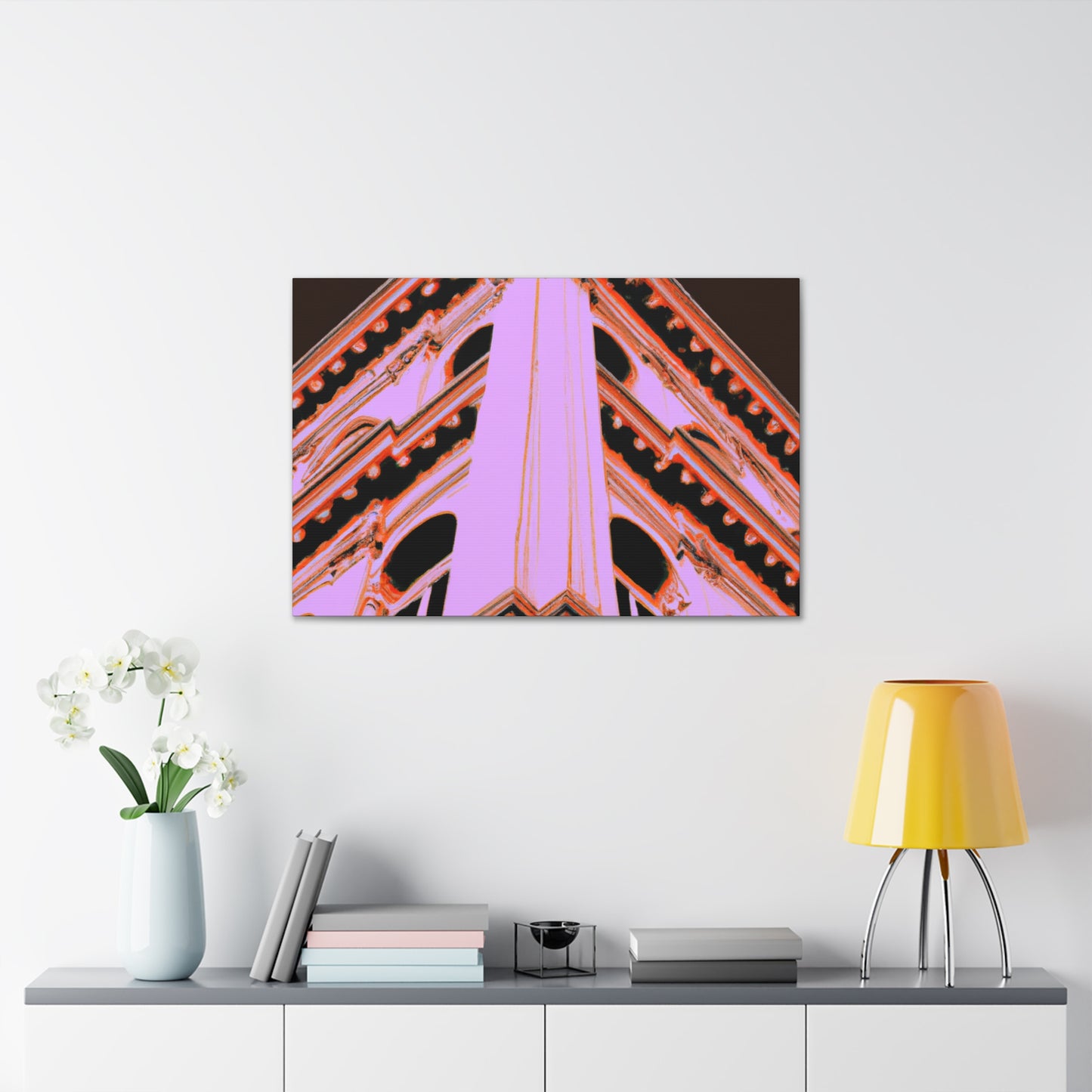 Gilded Metropolis: Exploring Art Deco Architectural - Canvas