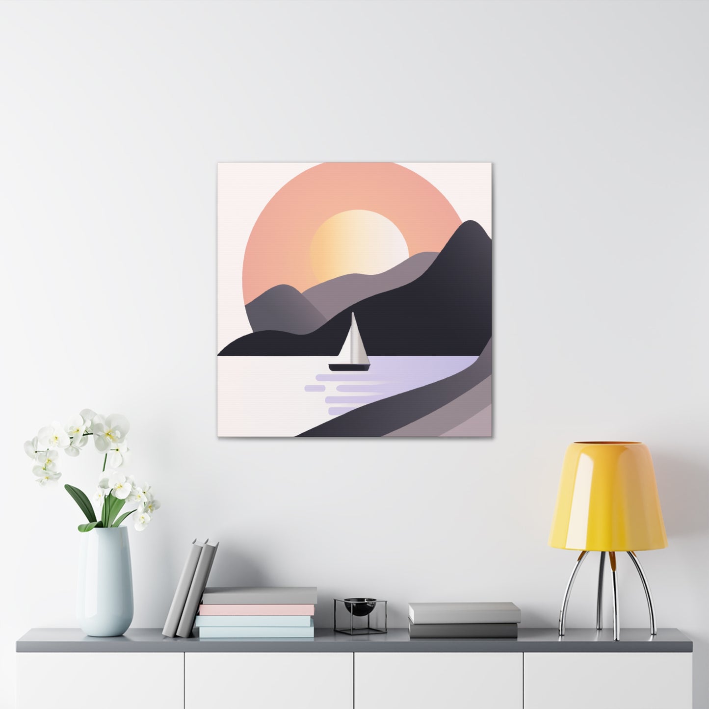 Galaxy Gleam - Minimalism - Canvas
