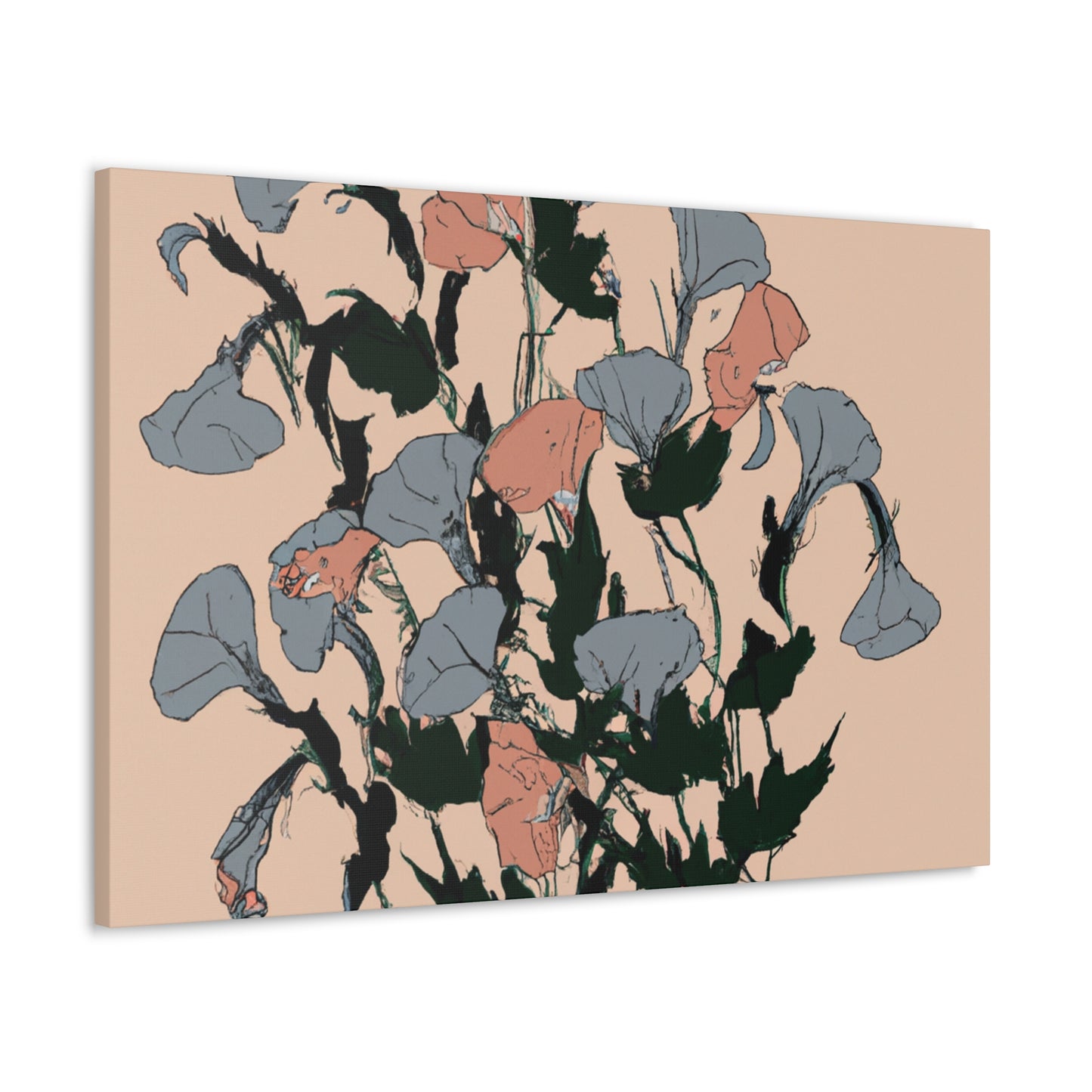 Petunia Petals - Floral - Canvas