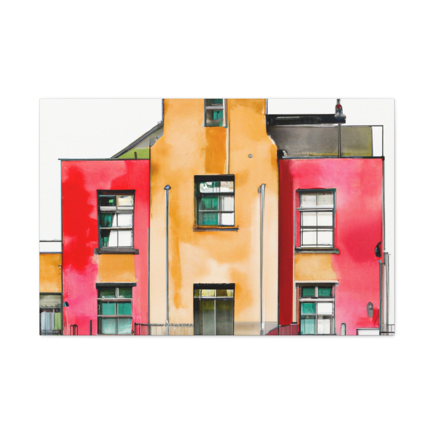 Clara Bella Fontaine - Architectural Canvas