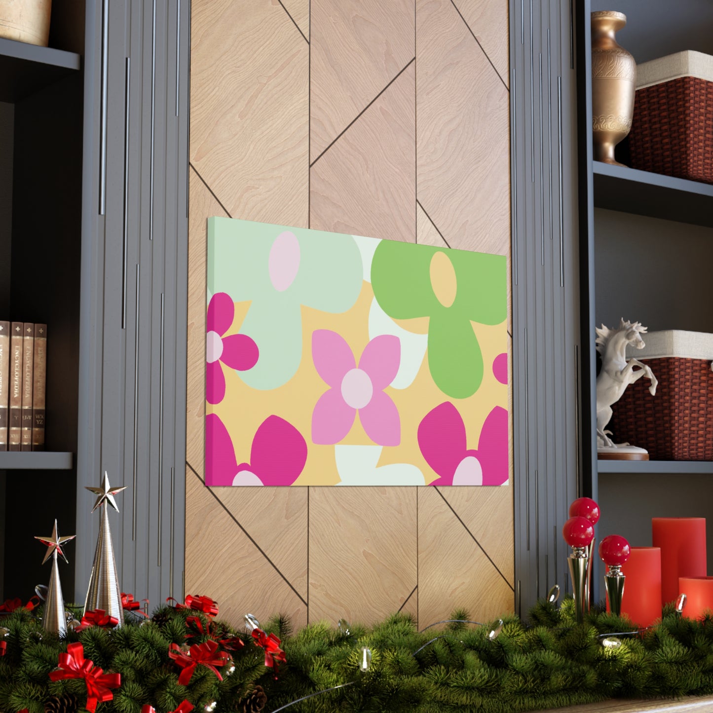 A Flowering Scavenger Hunt: - Floral Canvas