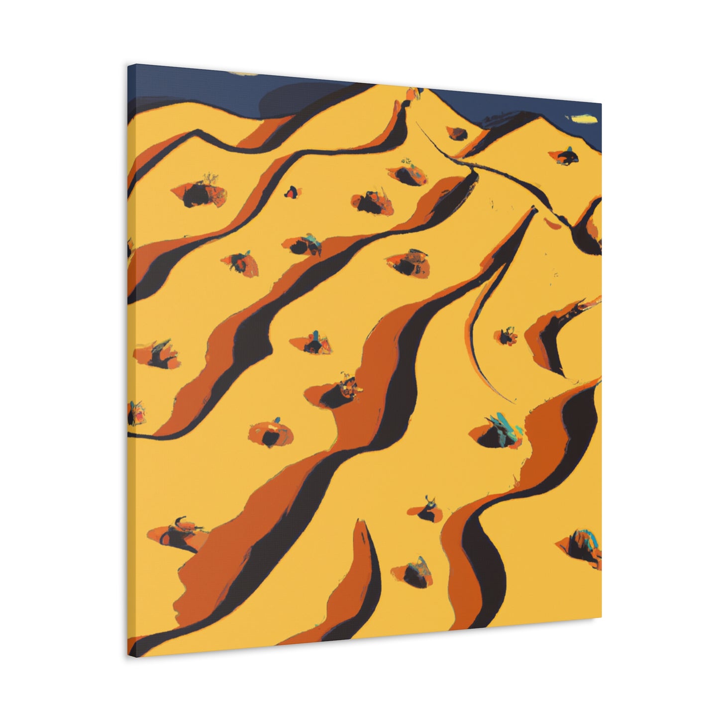Time Sandy Keeper - Vintage Contemporary - Desert Canvas