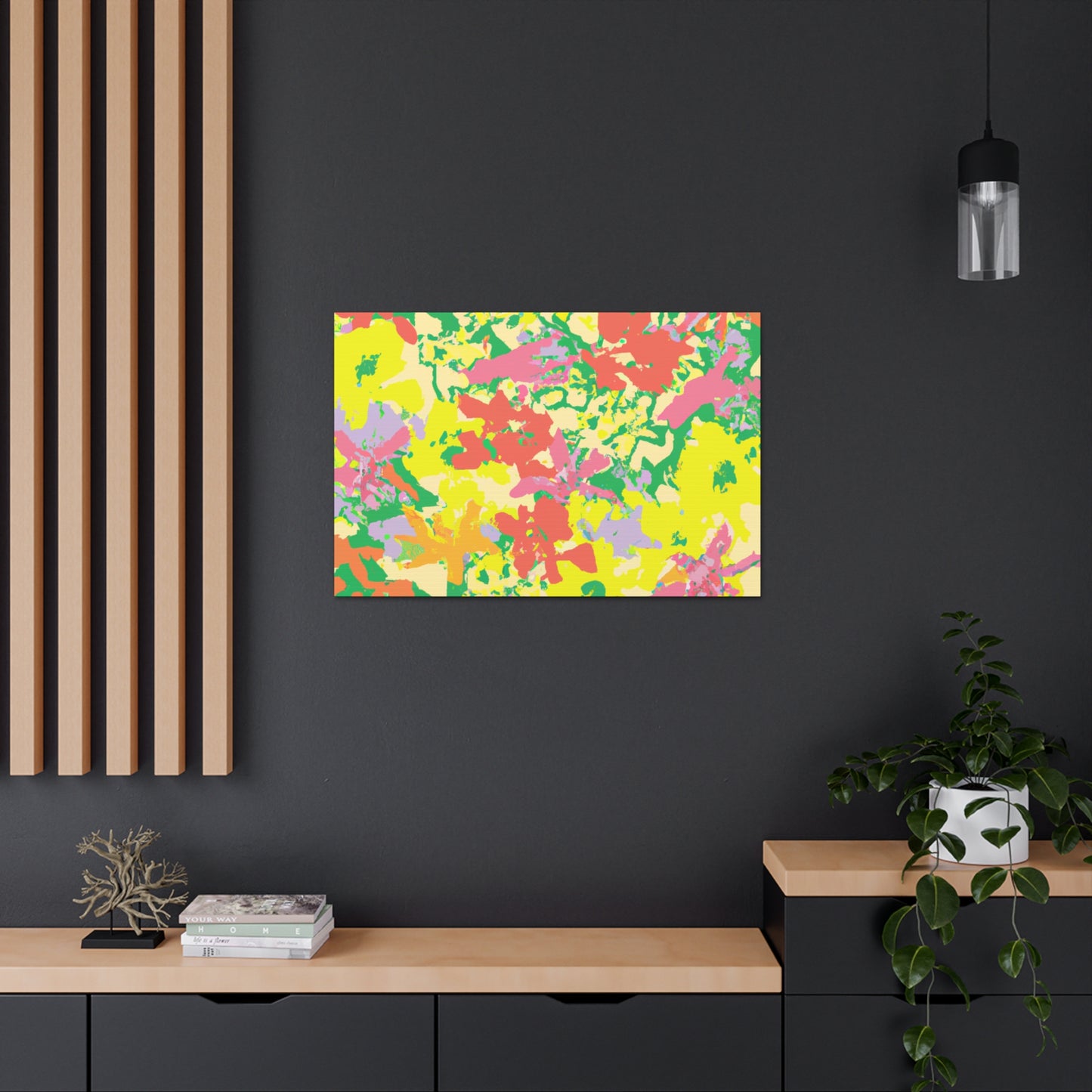 Floral Fusion - Floral Canvas