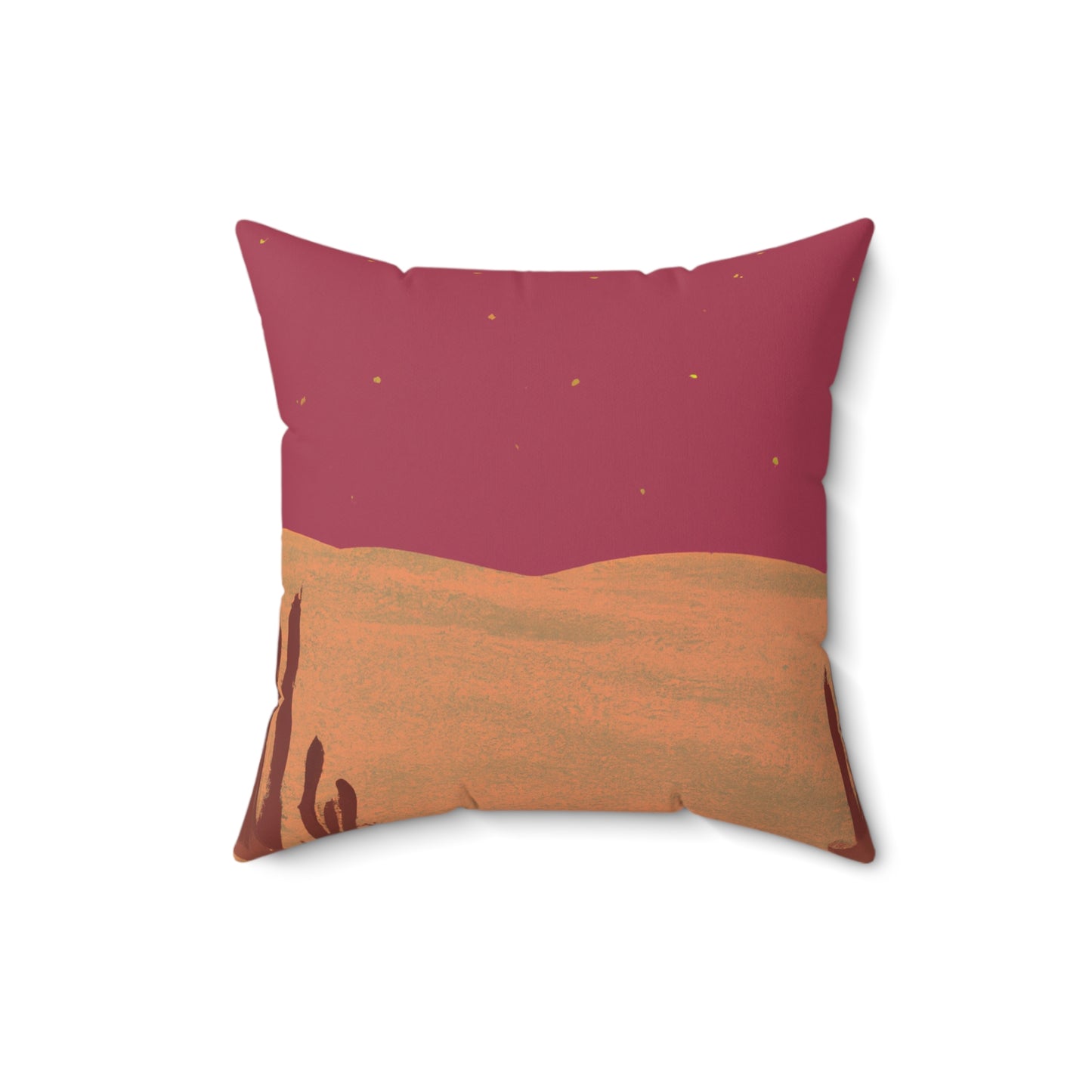 Spun Polyester Square Pillow