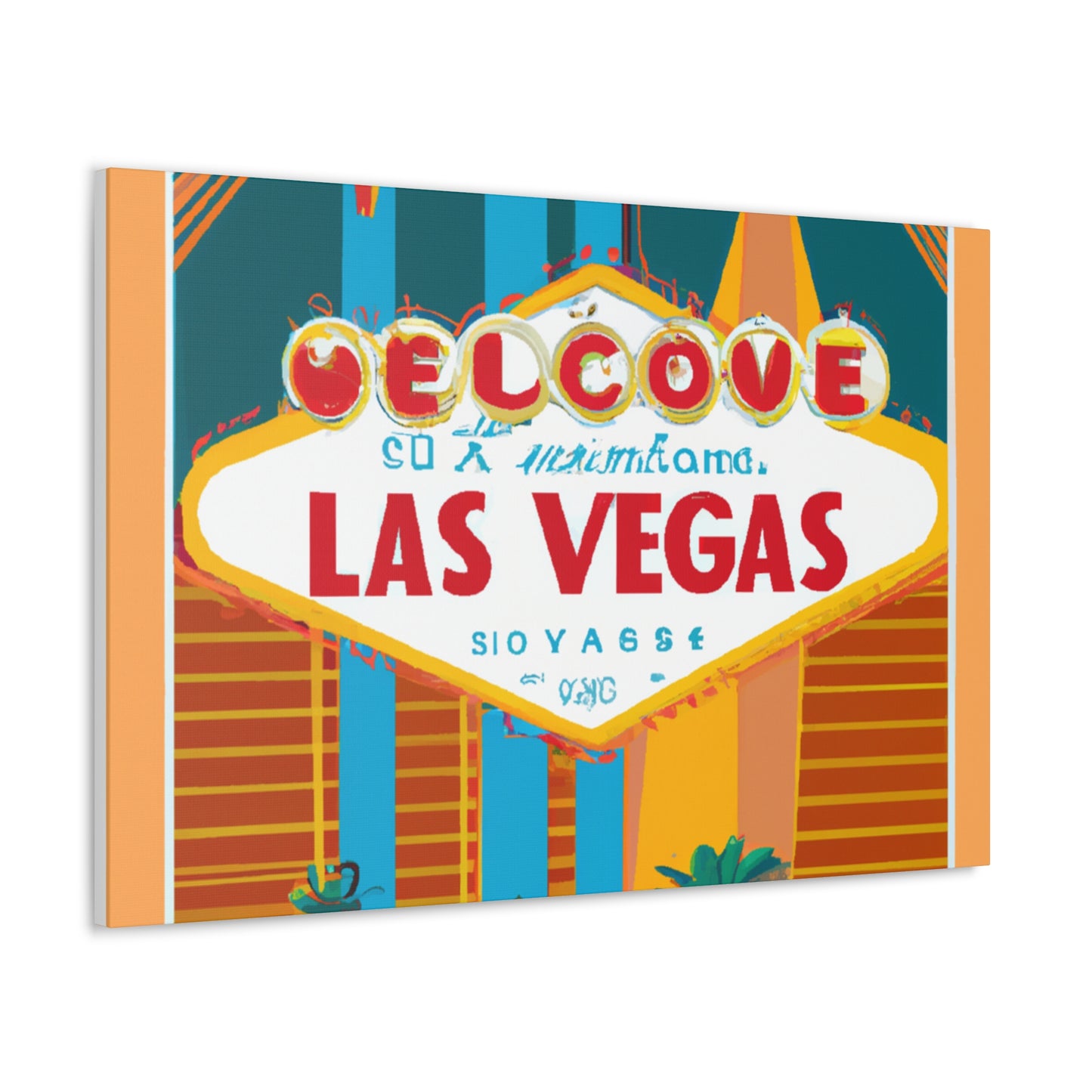 Viva La Vegas - Destination Vegas - Canvas