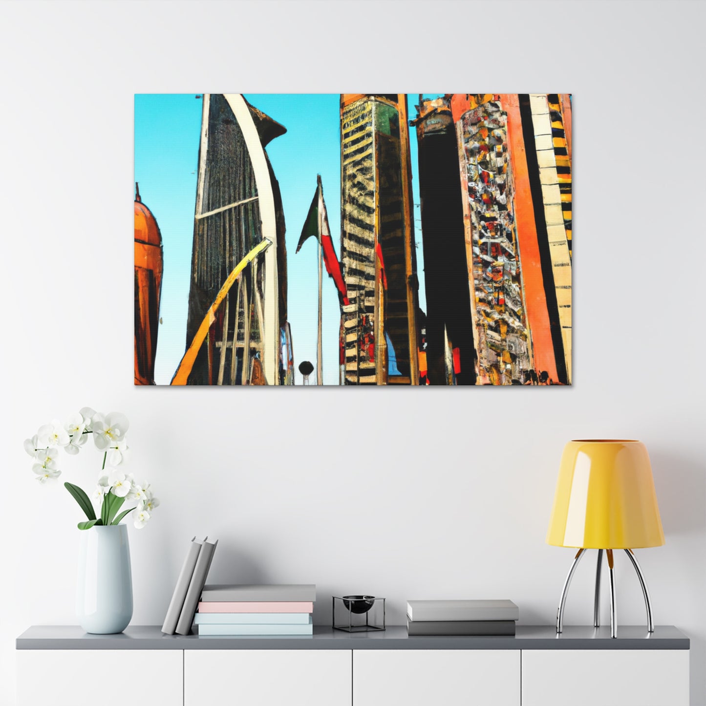 Desert Oasis - Destination Arab Emerates - Canvas